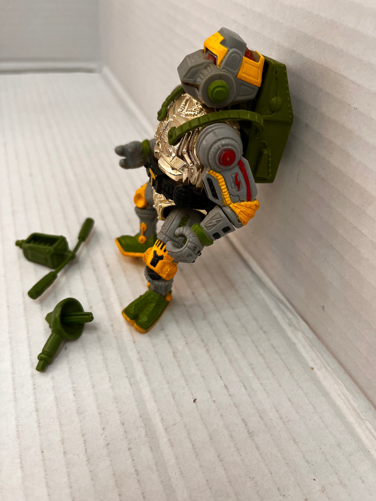 Vintage 1989 TMNT Teenage Mutant Ninja Turtles Metalhead Action Figure Comp - #2