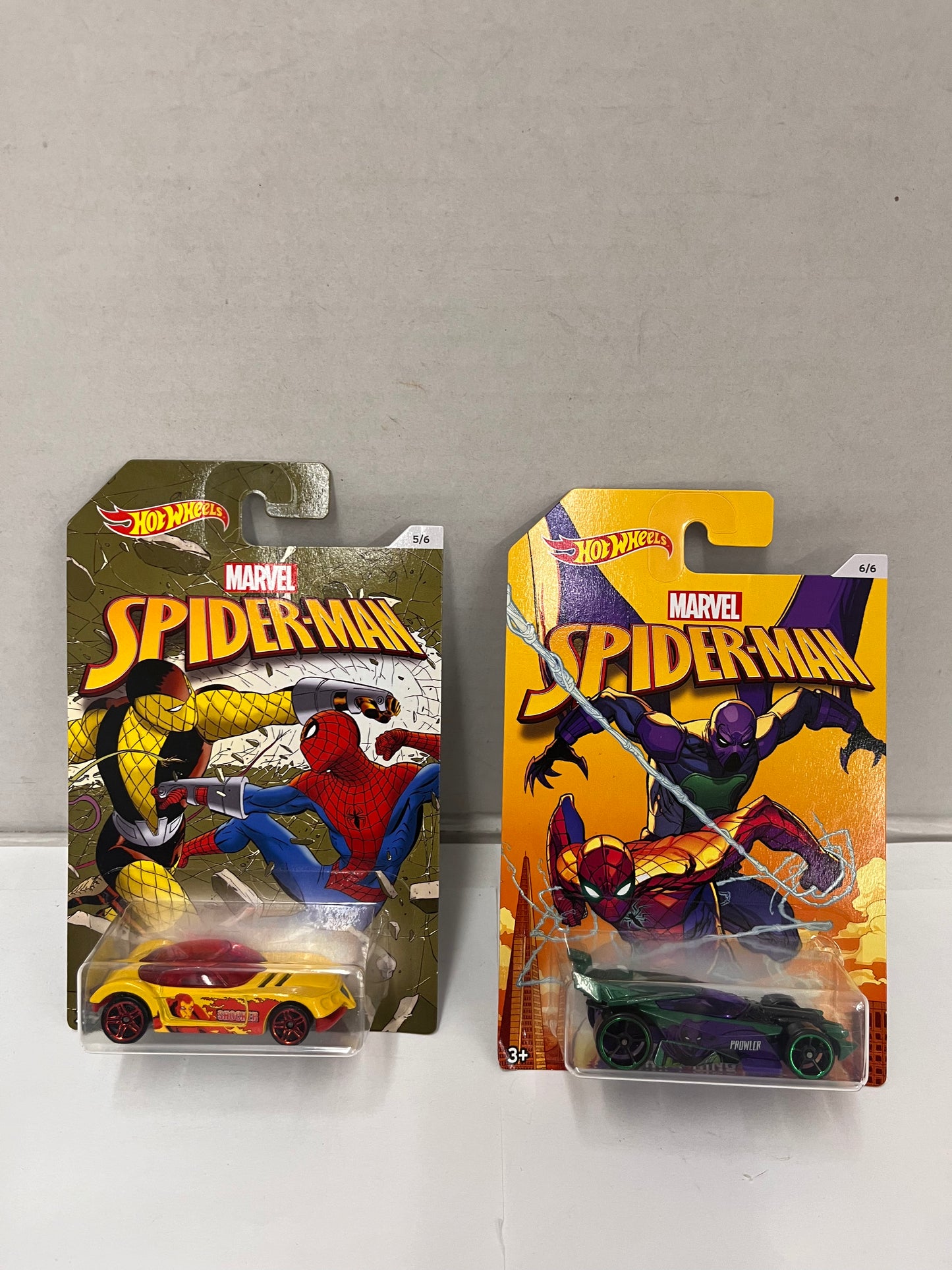 Hot Wheels 2016 Spiderman Series (Set Of 6)