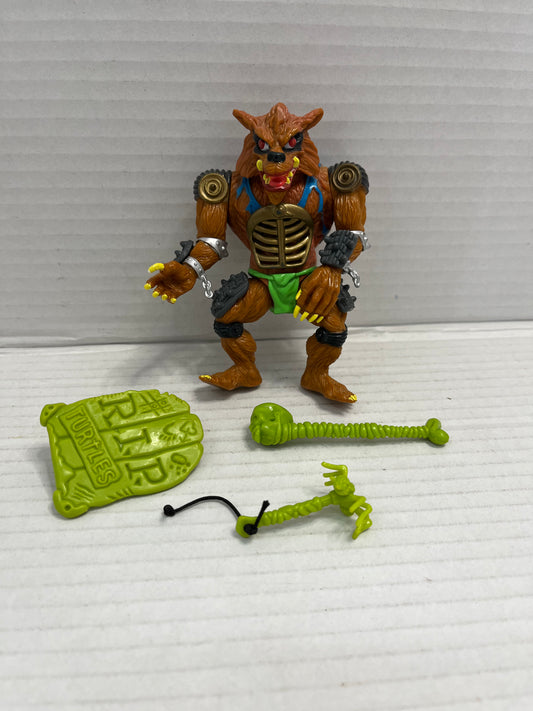 Rahzar 100% Complete Teenage Mutant Ninja Turtles TMNT Playmates 1991 Vintage