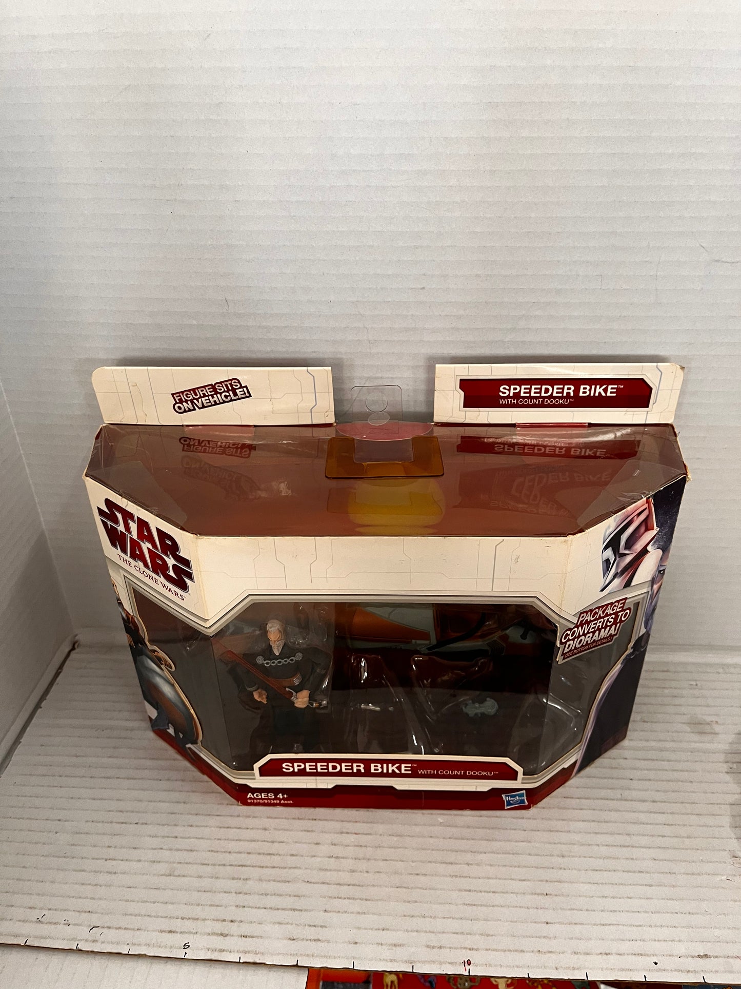 2009 Star Wars  Figure SPEEDER BIKE COUNT DOOKU Clone Wars