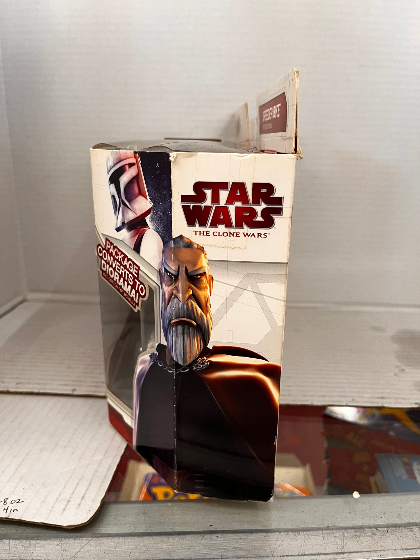 2009 Star Wars  Figure SPEEDER BIKE COUNT DOOKU Clone Wars