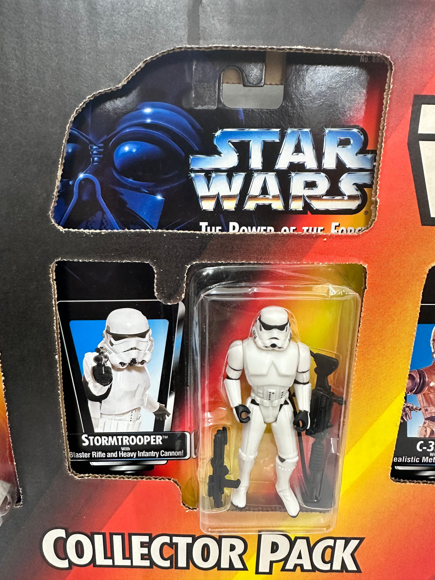 Star Wars Collector Pack Action Figures R2-D2 Stormtrooper C-3PO Kenner 1996