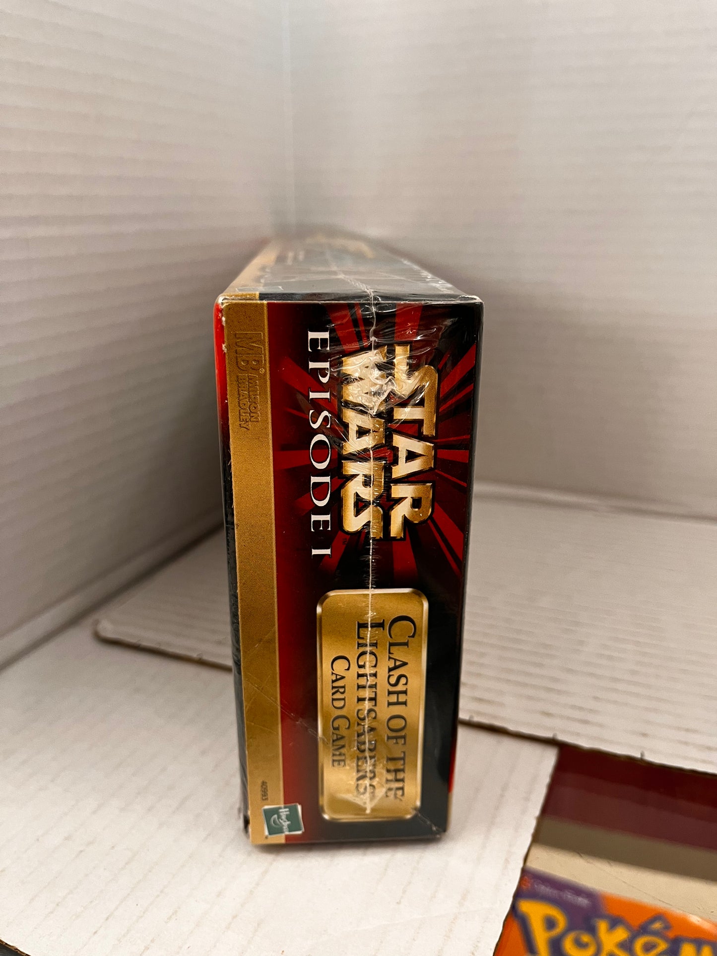Star Wars Episode 1 Clash Of The Lightsabers Card Game Vintage 1999 W/ 2 Figures