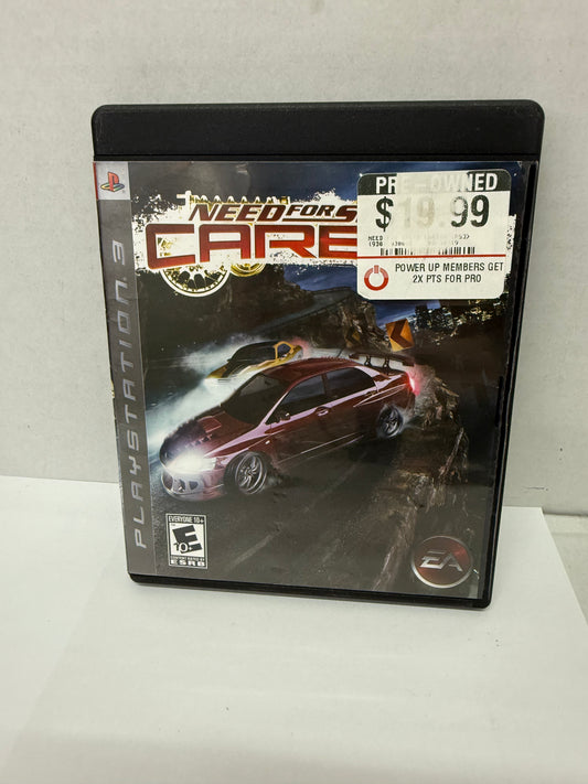 Need for Speed: Carbon (Sony PlayStation 3, PS3 2006) Complete