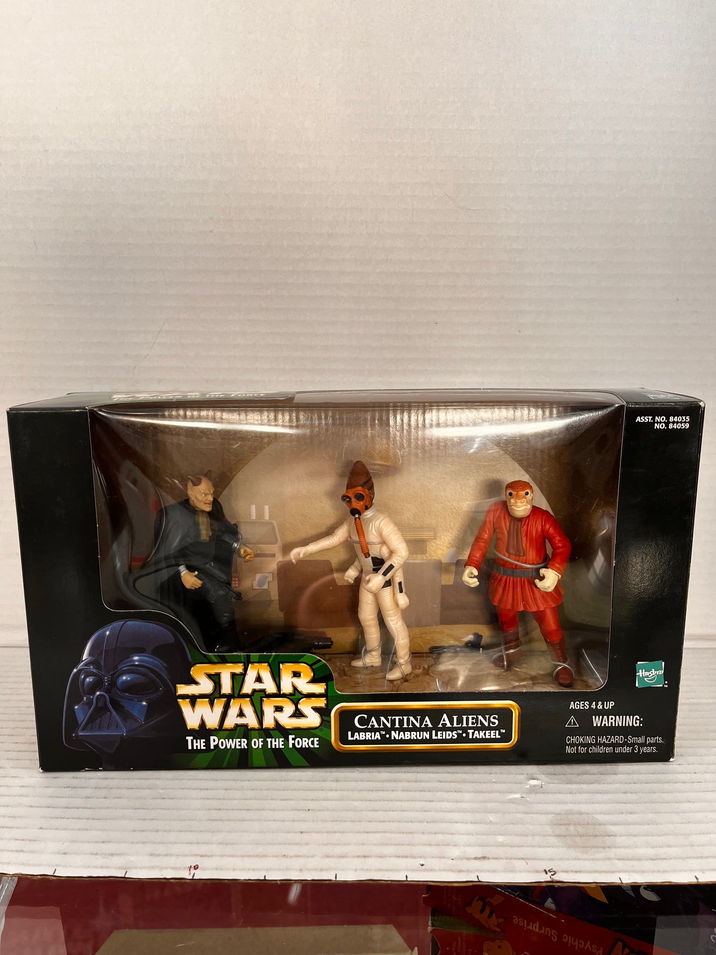 Star Wars the Power of the Force Cantina Aliens Labria, Nabrun Leids, Takeel
