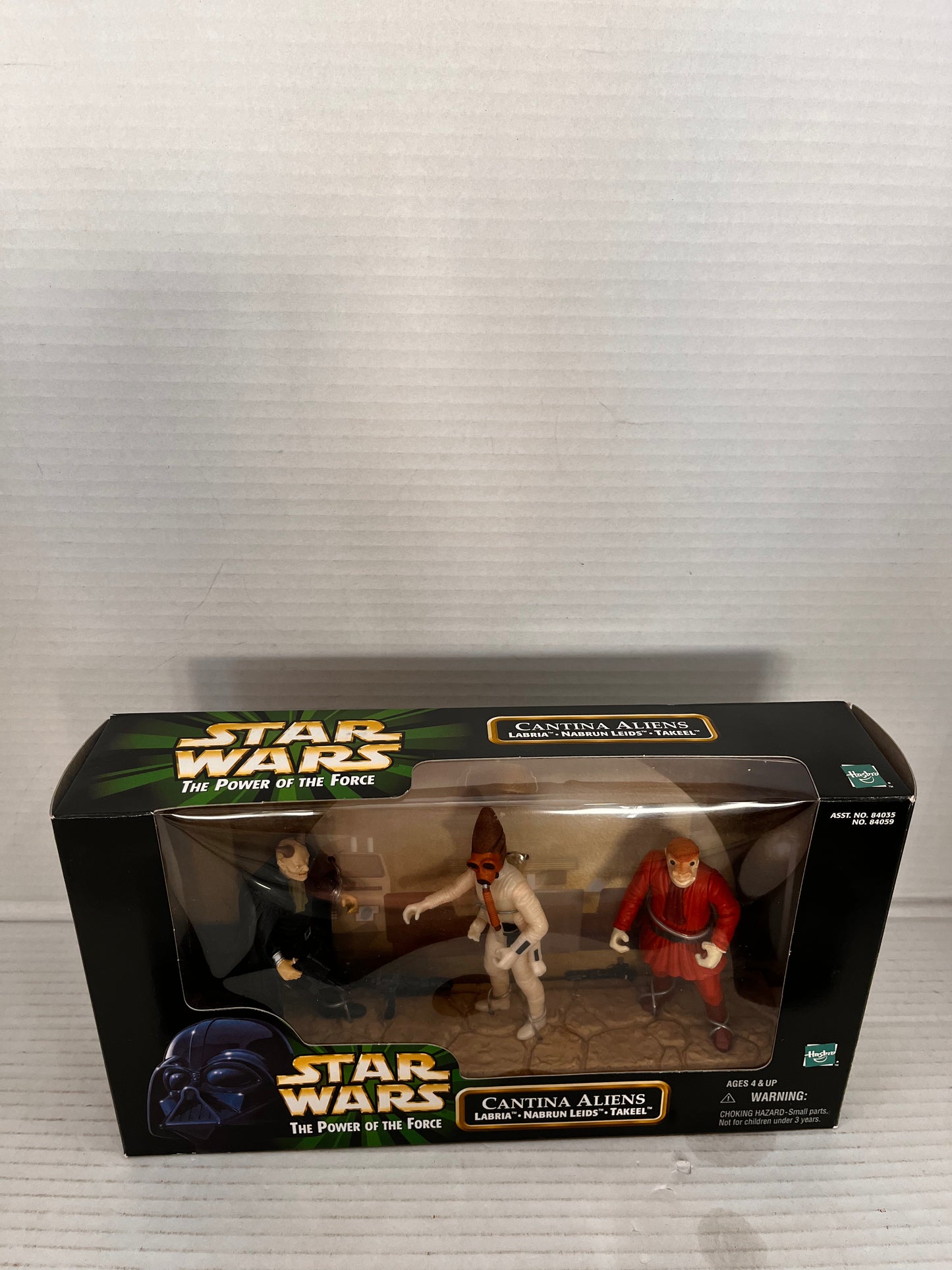 Star Wars the Power of the Force Cantina Aliens Labria, Nabrun Leids, Takeel