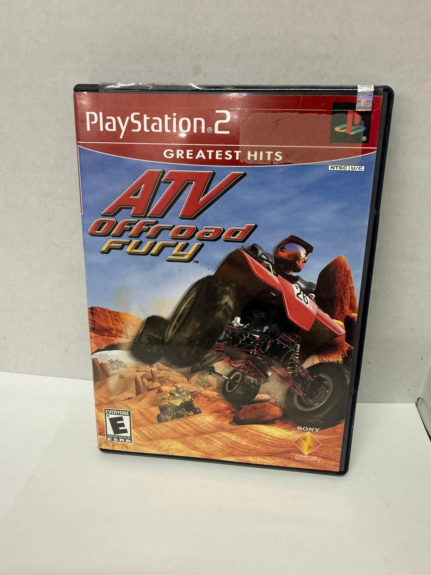 ATV Offroad Fury Game Sony PlayStation 2 PS2 2001 in Original Case w Manual