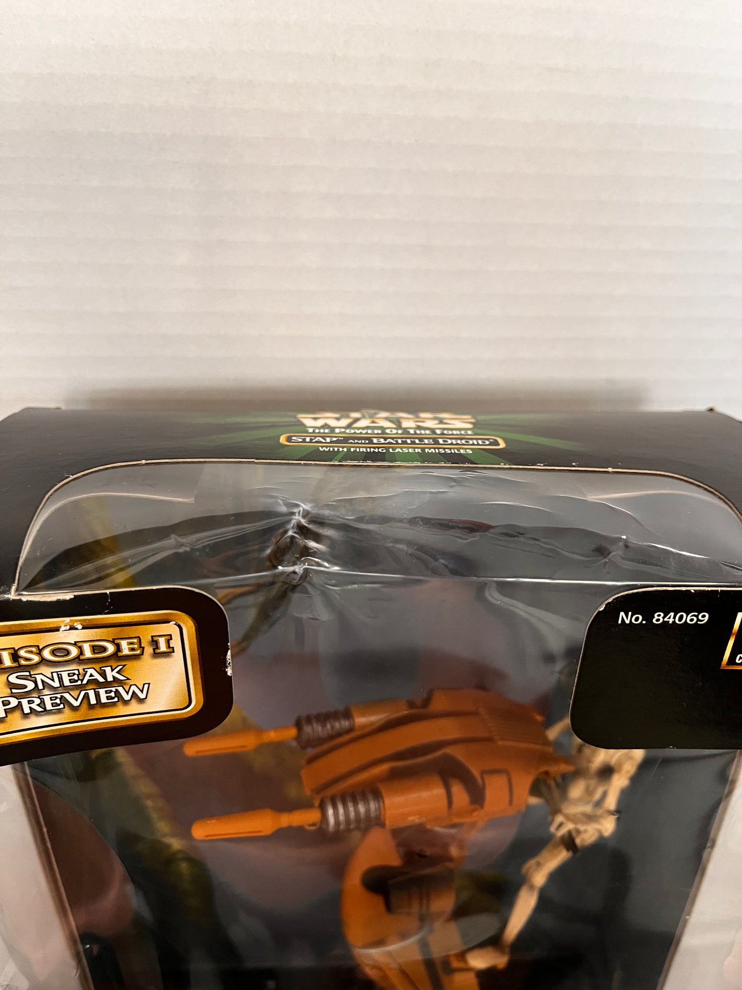 Star Wars STAP & BATTLE DROID w/ Firing Laser Missiles POWER OF THE FORCE Kenner