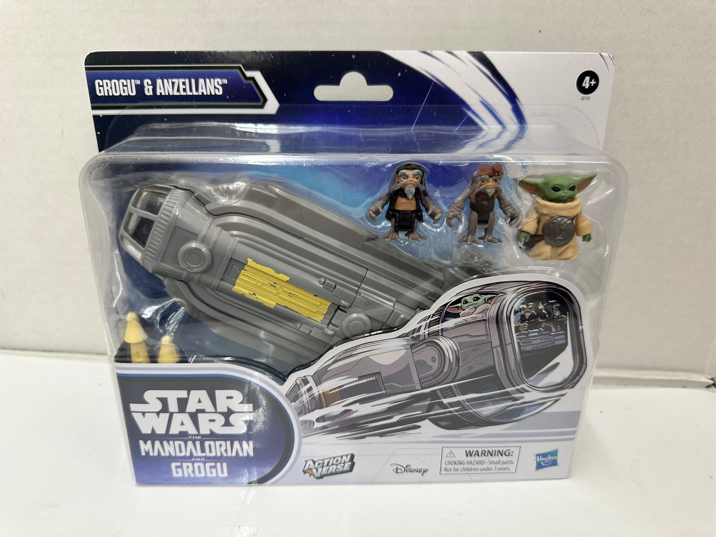 NEW 2026 Hasbro Star Wars Action Verse GROGU & ANZELLANS Vehicle & Figures