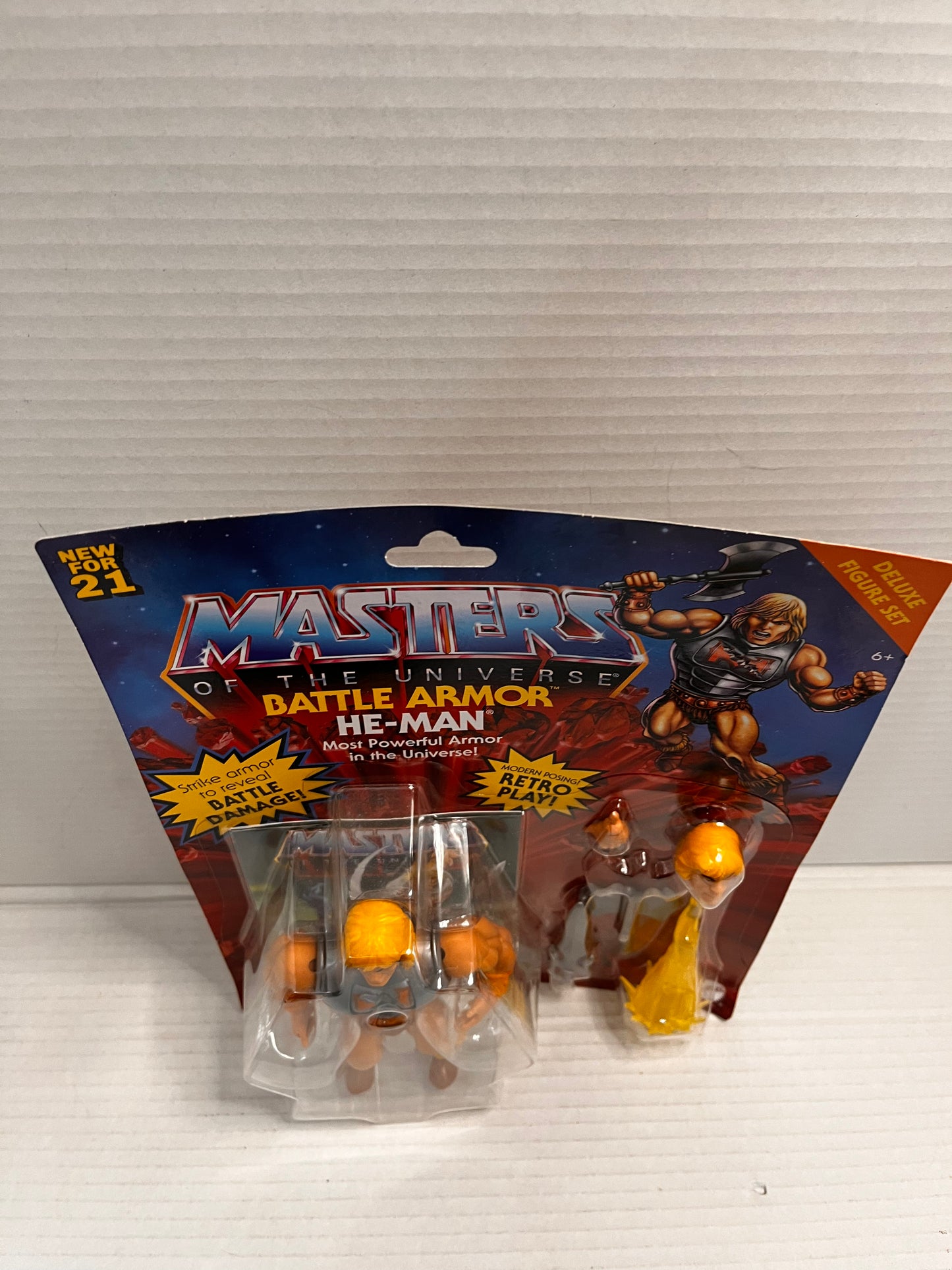 MOTU Origins Battle Armor He-Man Deluxe Figure Set