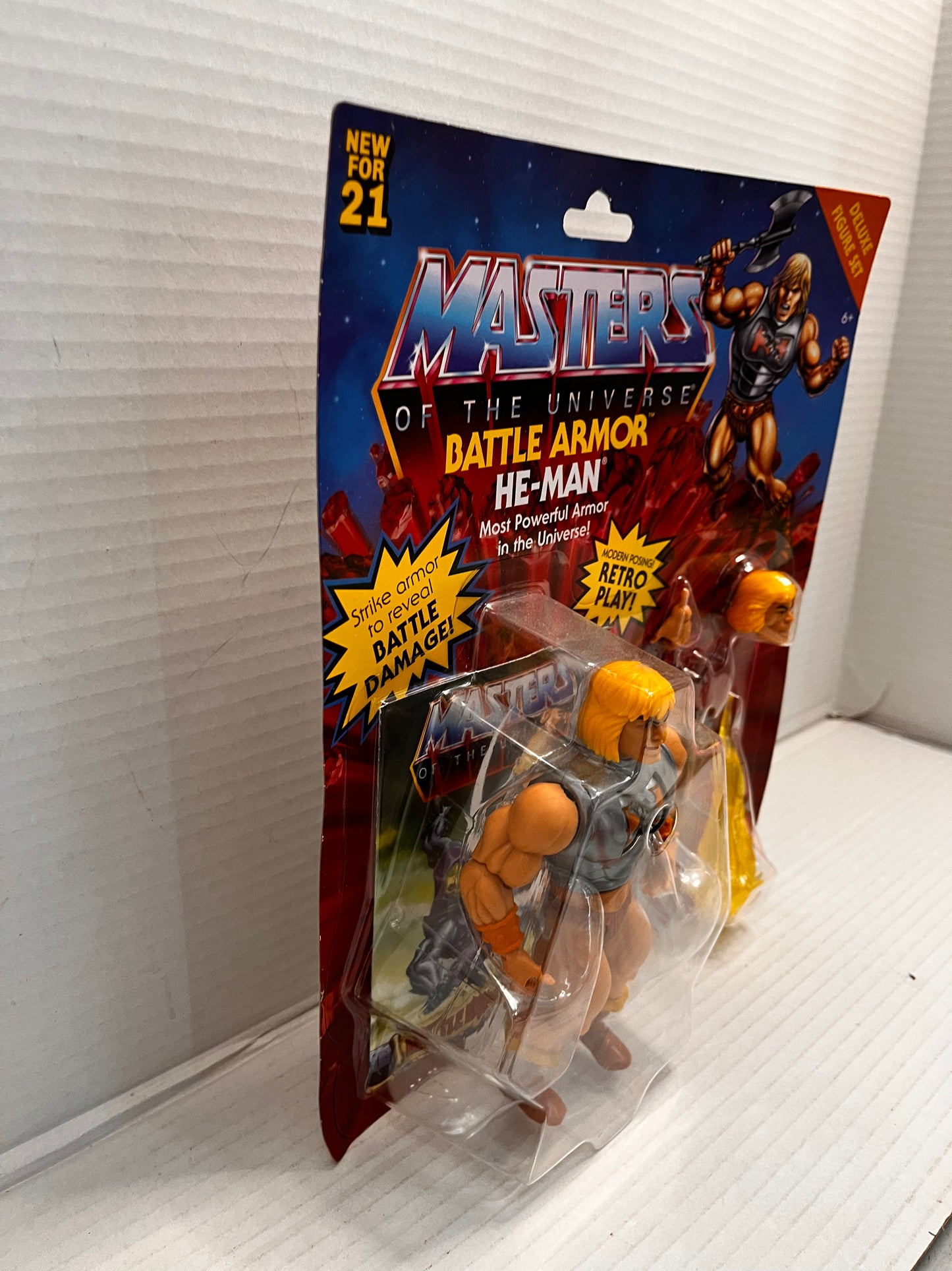 MOTU Origins Battle Armor He-Man Deluxe Figure Set