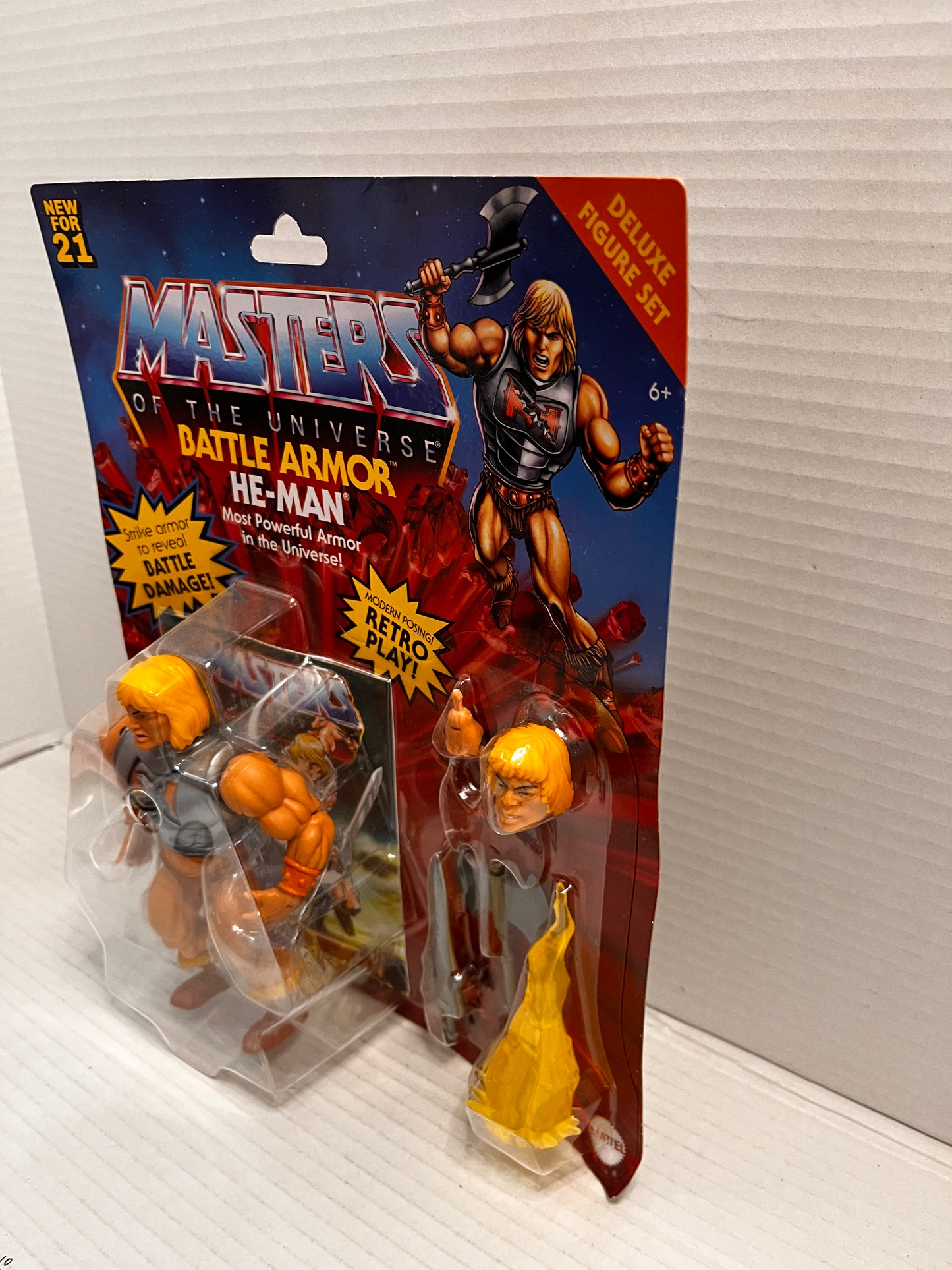 MOTU Origins Battle Armor He-Man Deluxe Figure Set