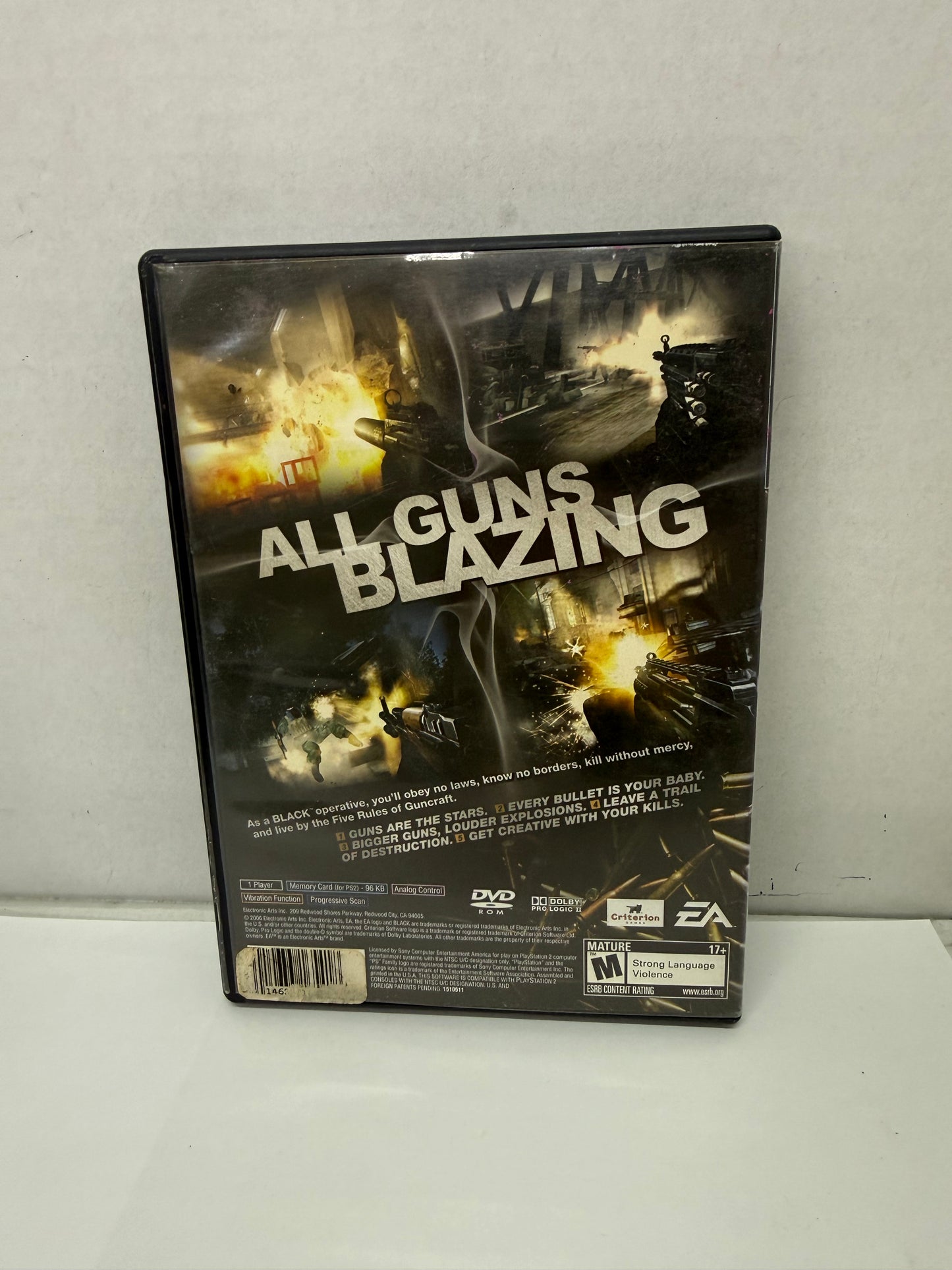 Black PS2 (Sony PlayStation 2, 2006) CIB Complete