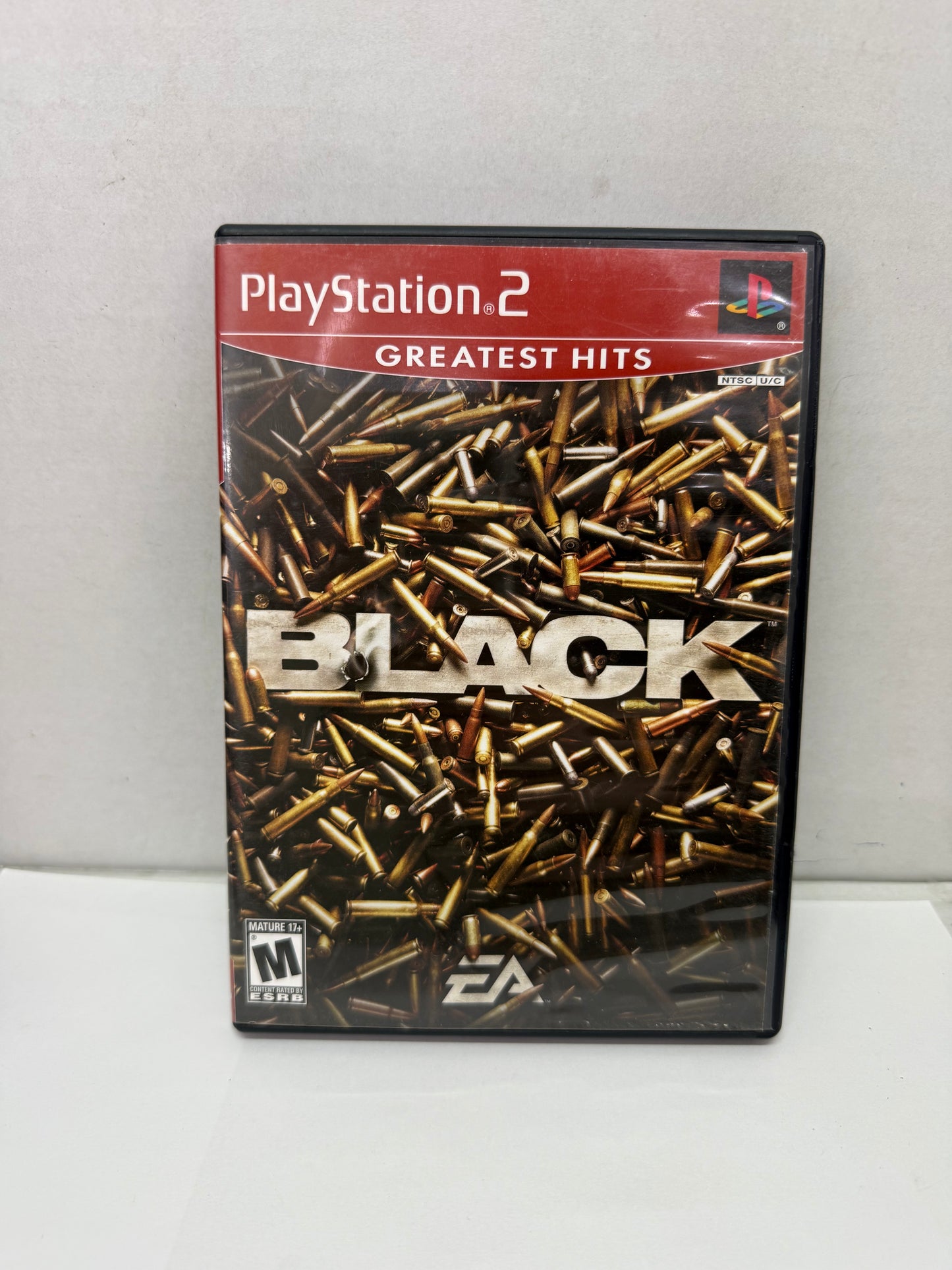 Black (Sony PlayStation 2 PS2, 2006) Greatest Hits