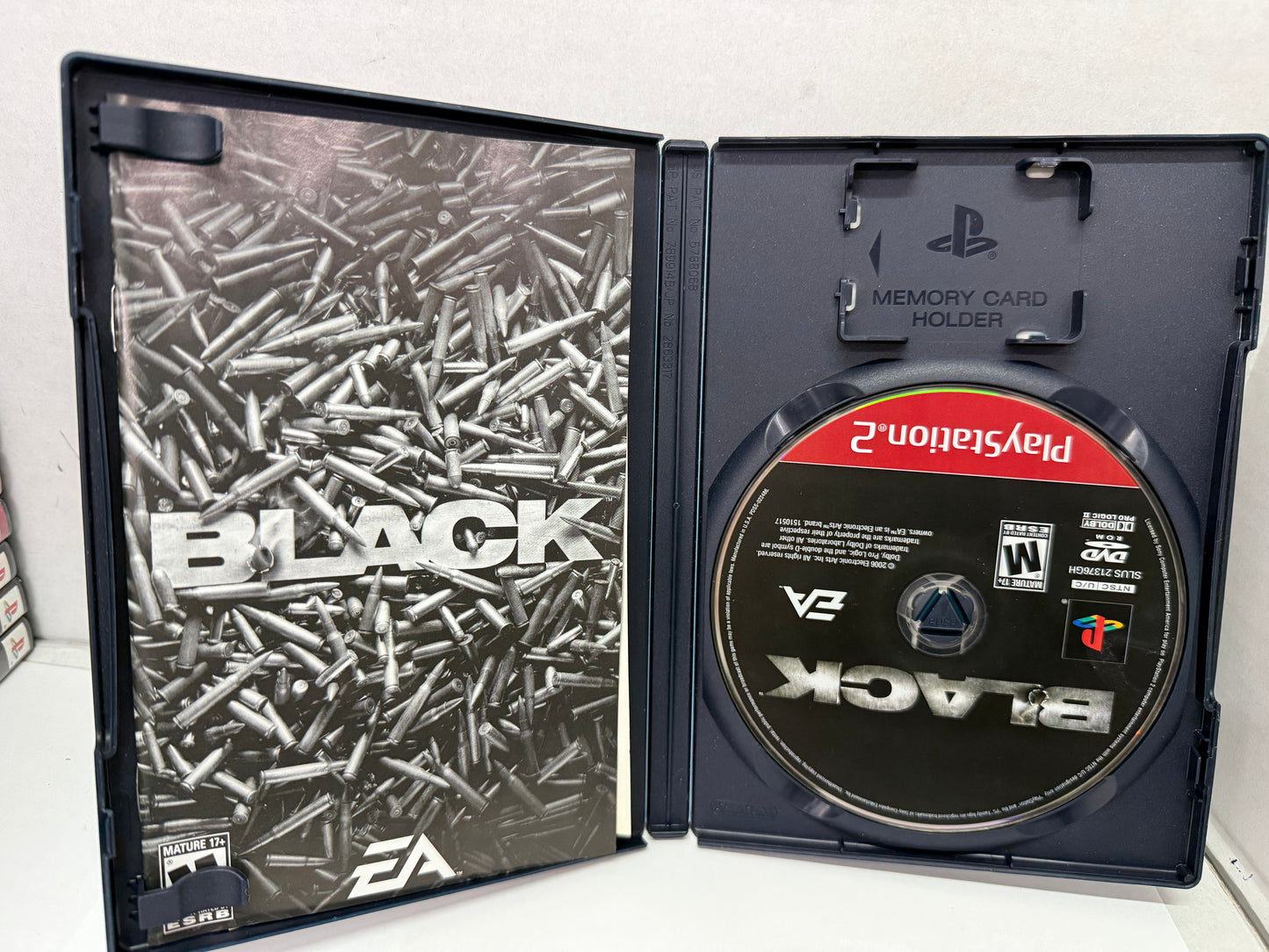 Black (Sony PlayStation 2 PS2, 2006) Greatest Hits