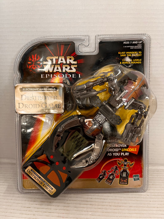 Star Wars Episode 1 Electronic Hand-Held Destroyer Droid Game
