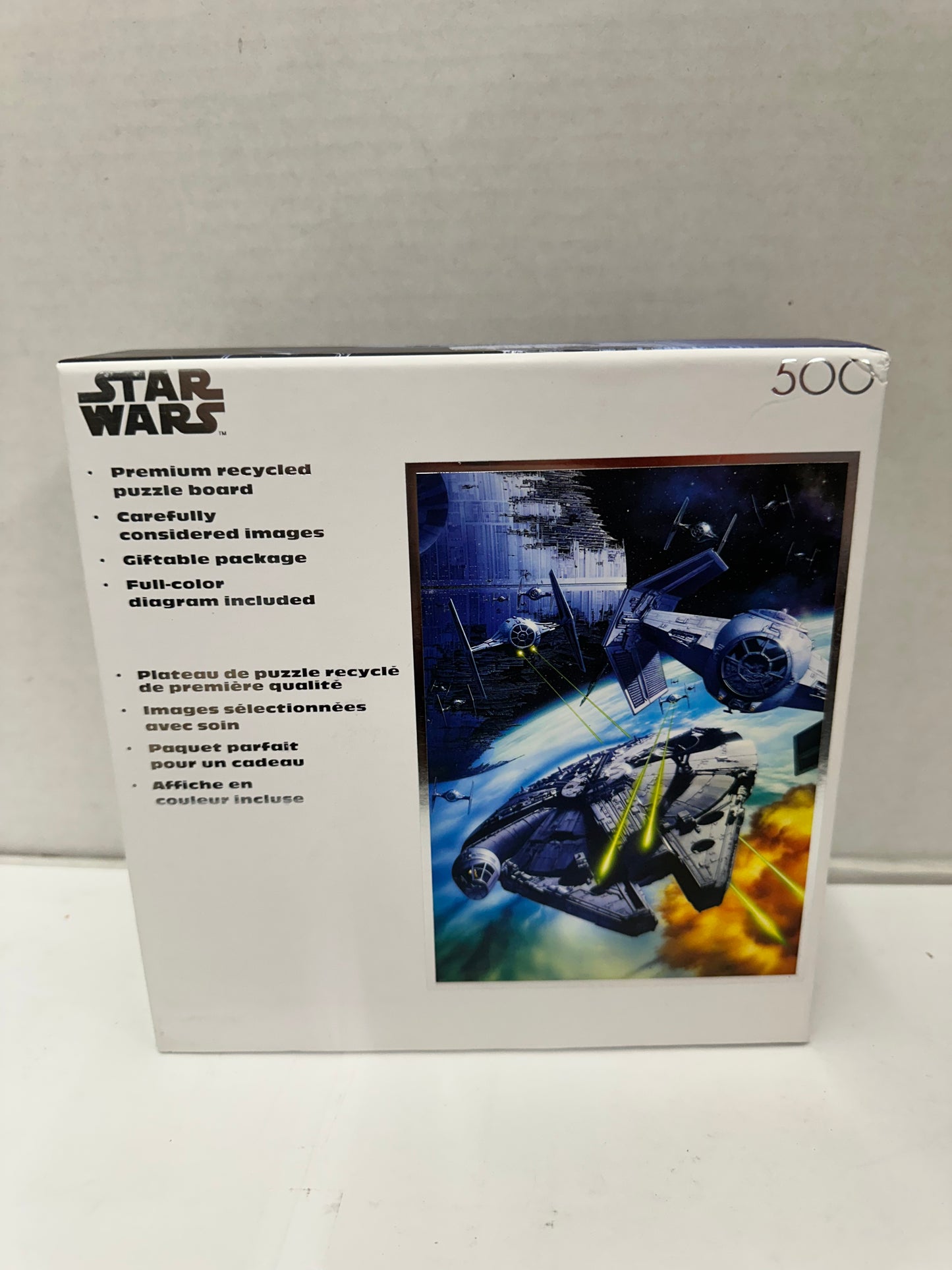 Buffalo Star Wars Let’s Keep a Little Optimism here 500 Pcs Puzzle Silver Select