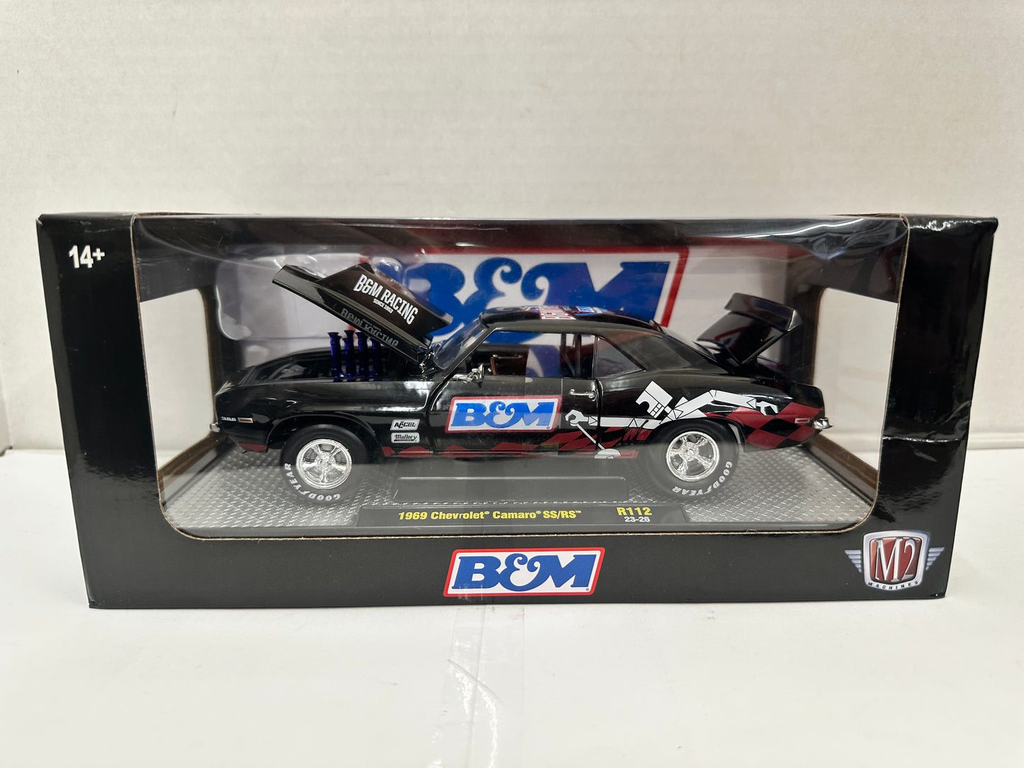 1:24 1969 CHEVROLET CAMARO SS/RS B&M RACING