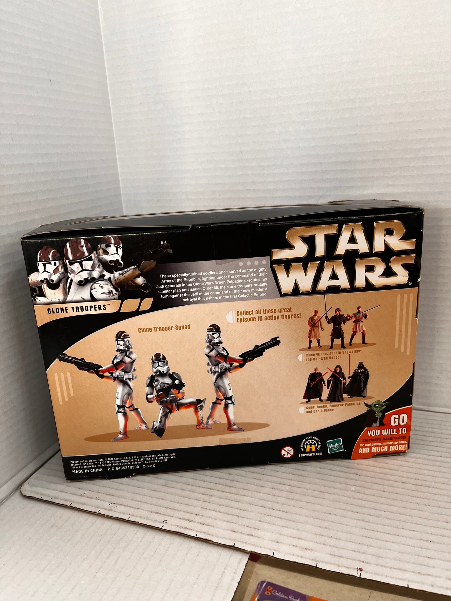 STAR WARS Revenge Of The Sith 3 Pack Clone Troopers