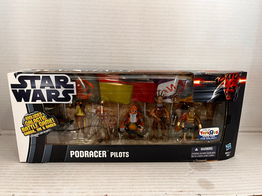 Star Wars Podracer Pilots (5 figures) 2012 Toys R Us Exclusive