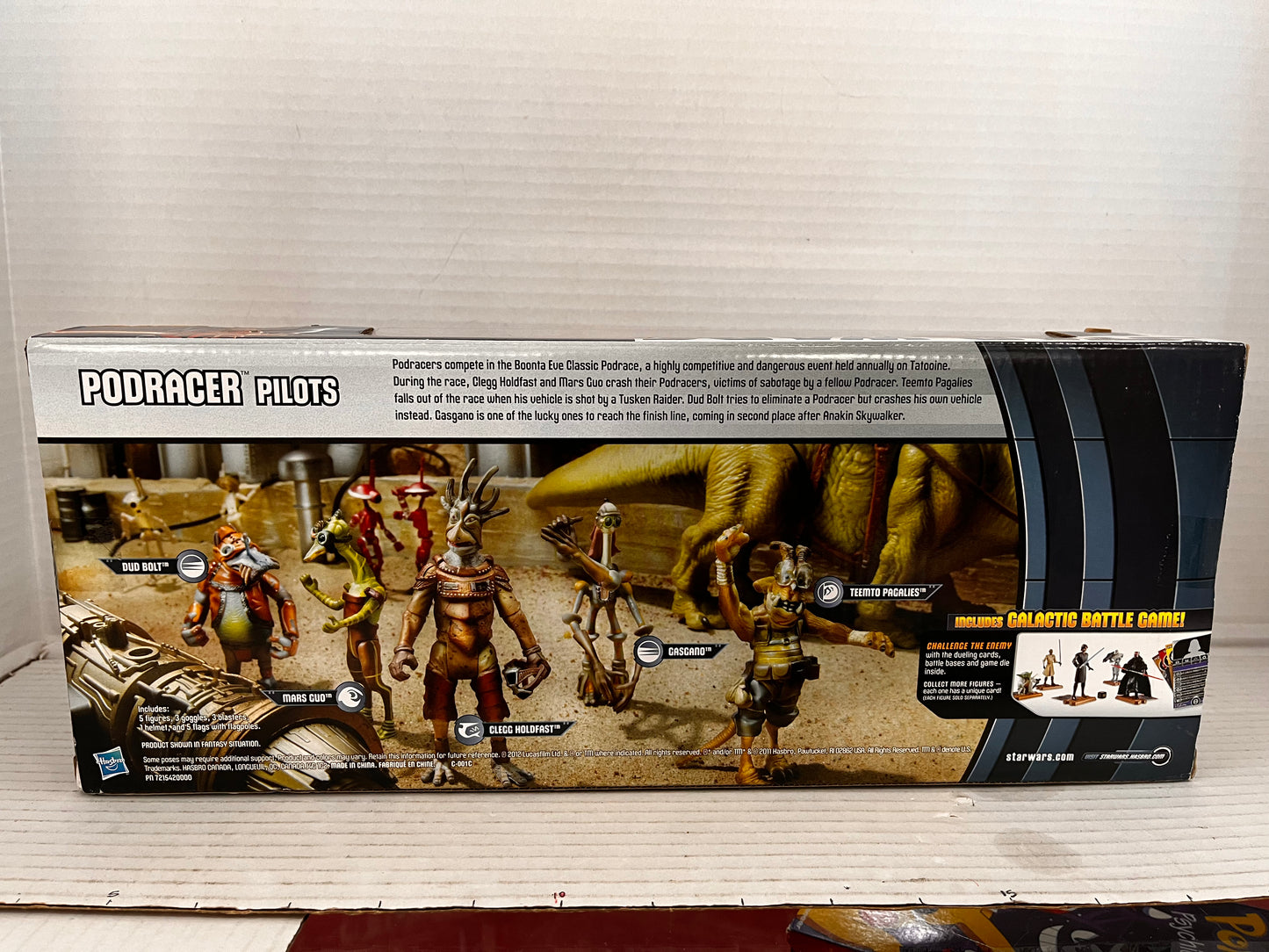 Star Wars Podracer Pilots (5 figures) 2012 Toys R Us Exclusive