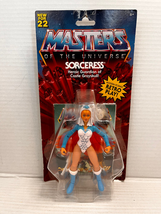 MOTU SORCERESS Action Figure Mattel 2021 - Damaged Pkg