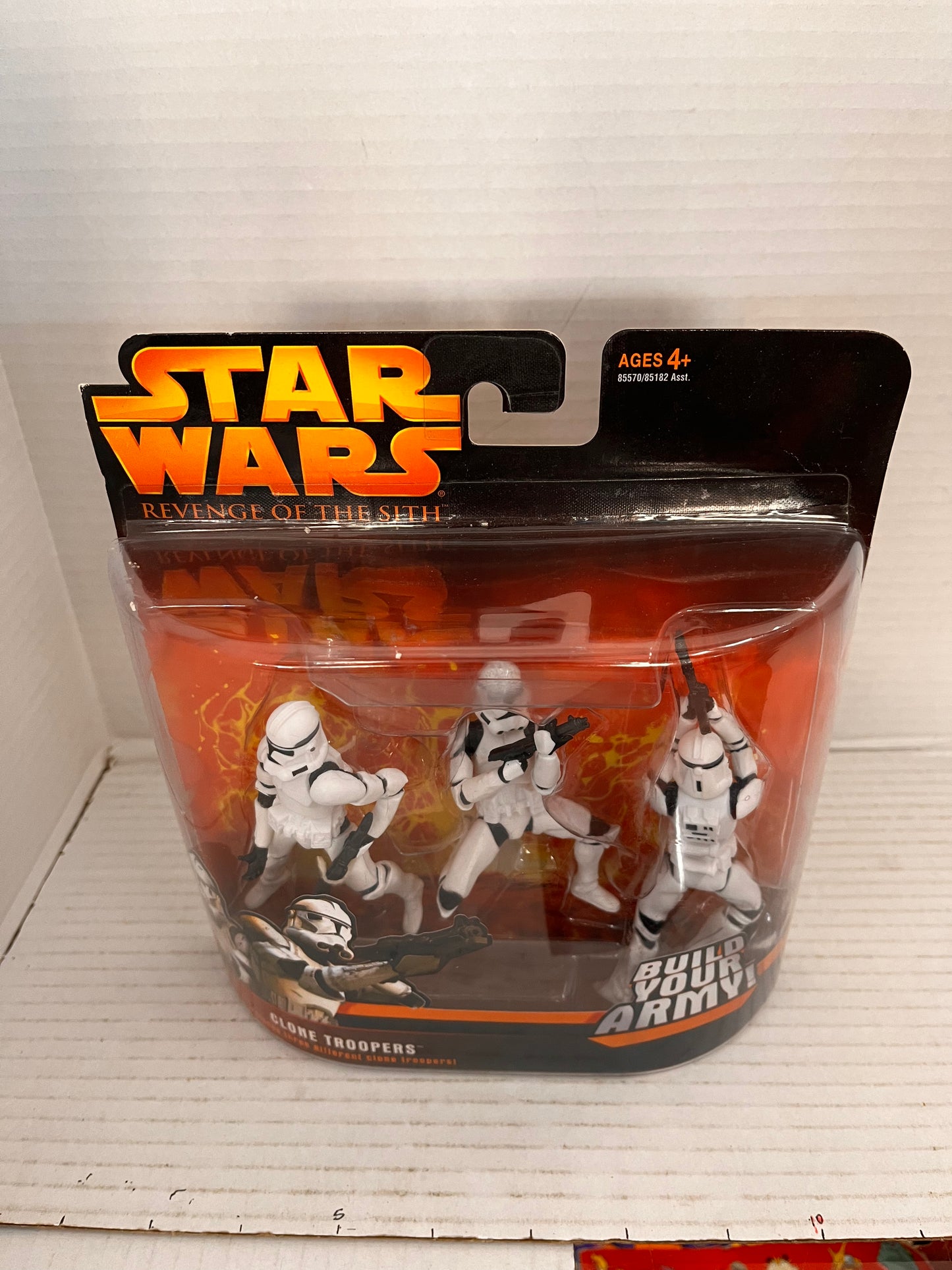 STAR WARS REVENGE OF THE SITH CLONE TROOPERS 3 PACK