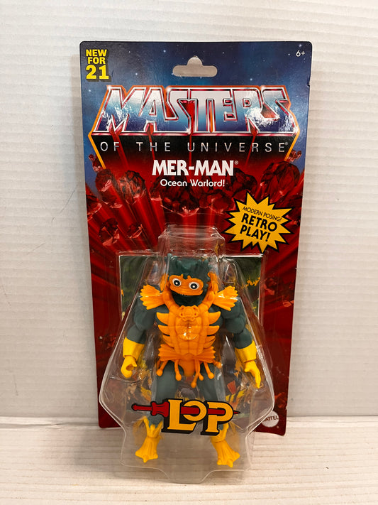 Mattel Mer-Man Masters Of The Universe Action Figure