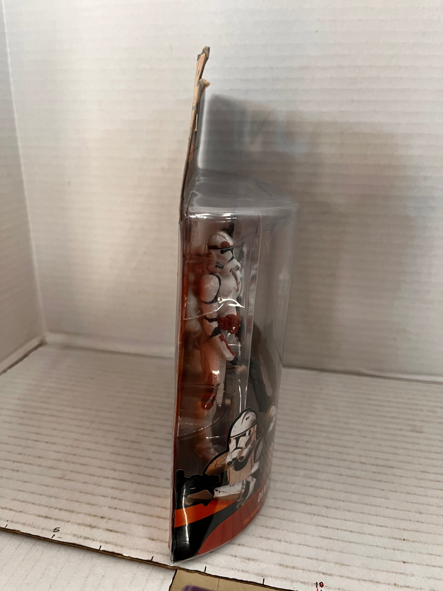 STAR WARS REVENGE OF THE SITH CLONE TROOPERS (RED ARMOR) 3 PACK