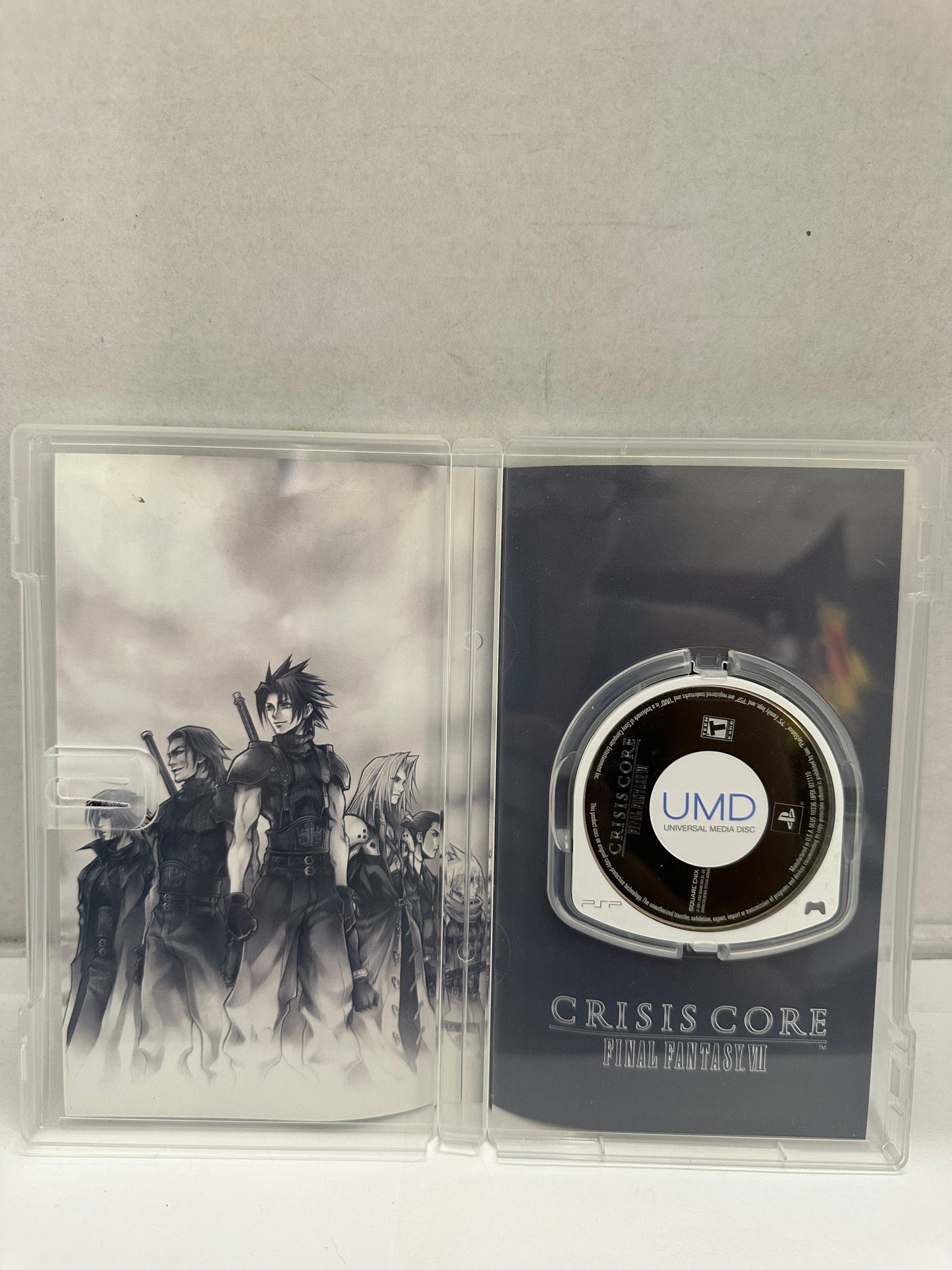 Crisis Core: Final Fantasy VII (Sony PSP, 2008) (ULUS-10336)