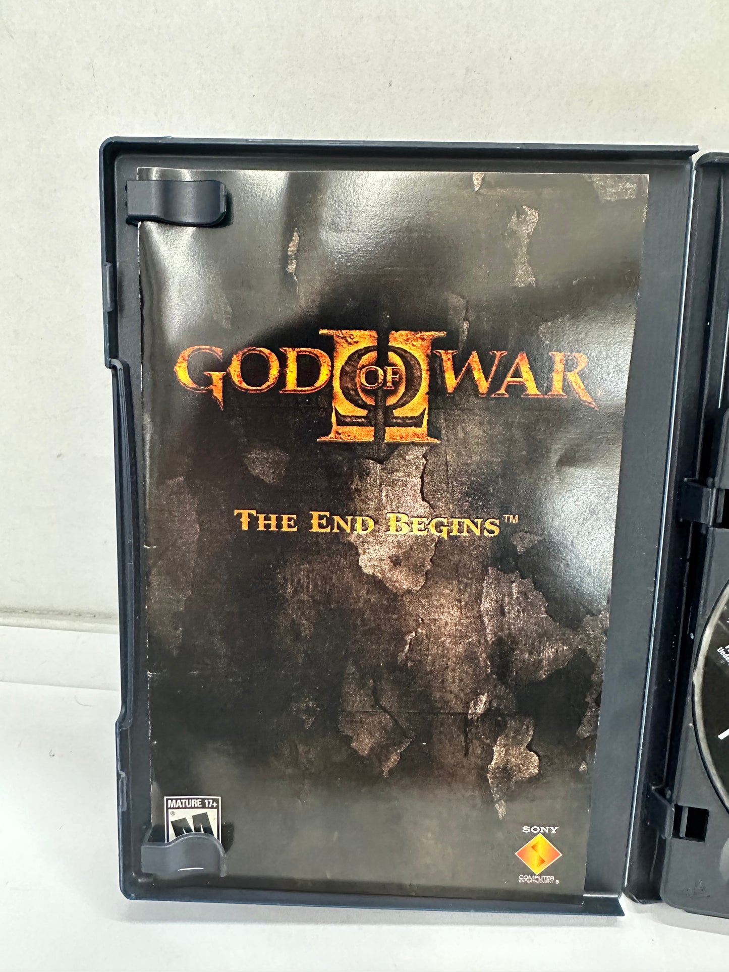 God of War II 2 (PlayStation 2 PS2, 2007) CIB TESTED