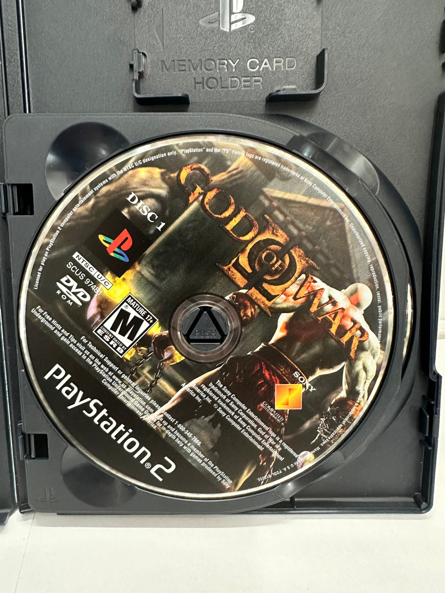 God of War II 2 (PlayStation 2 PS2, 2007) CIB TESTED