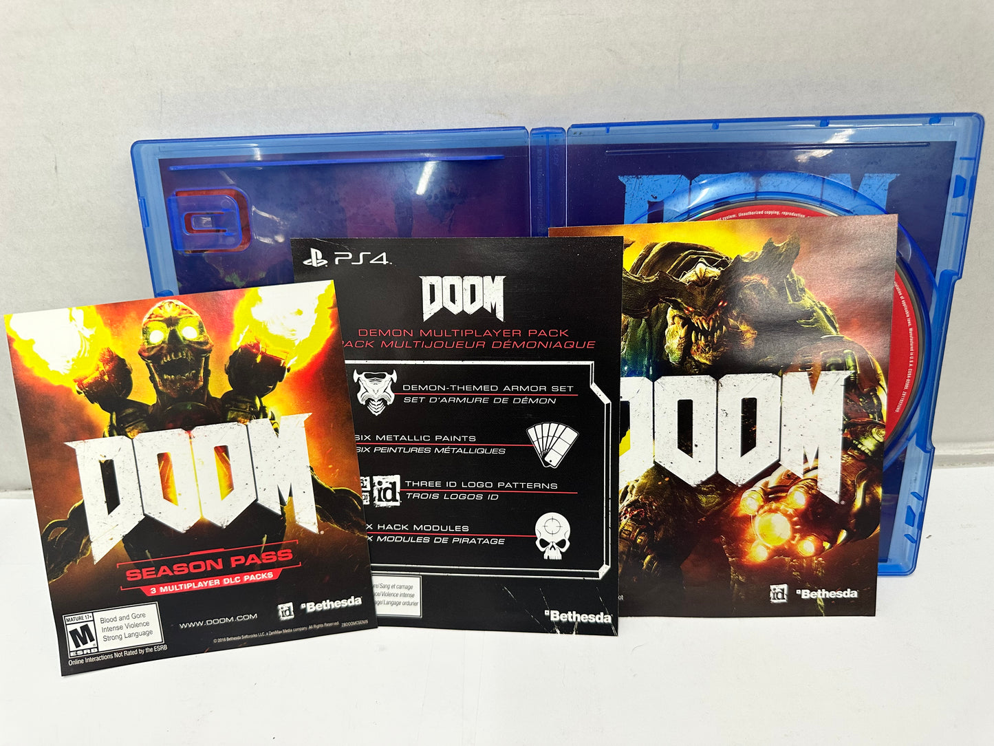 DOOM PS4 PlayStation 4 2016 Bethesda