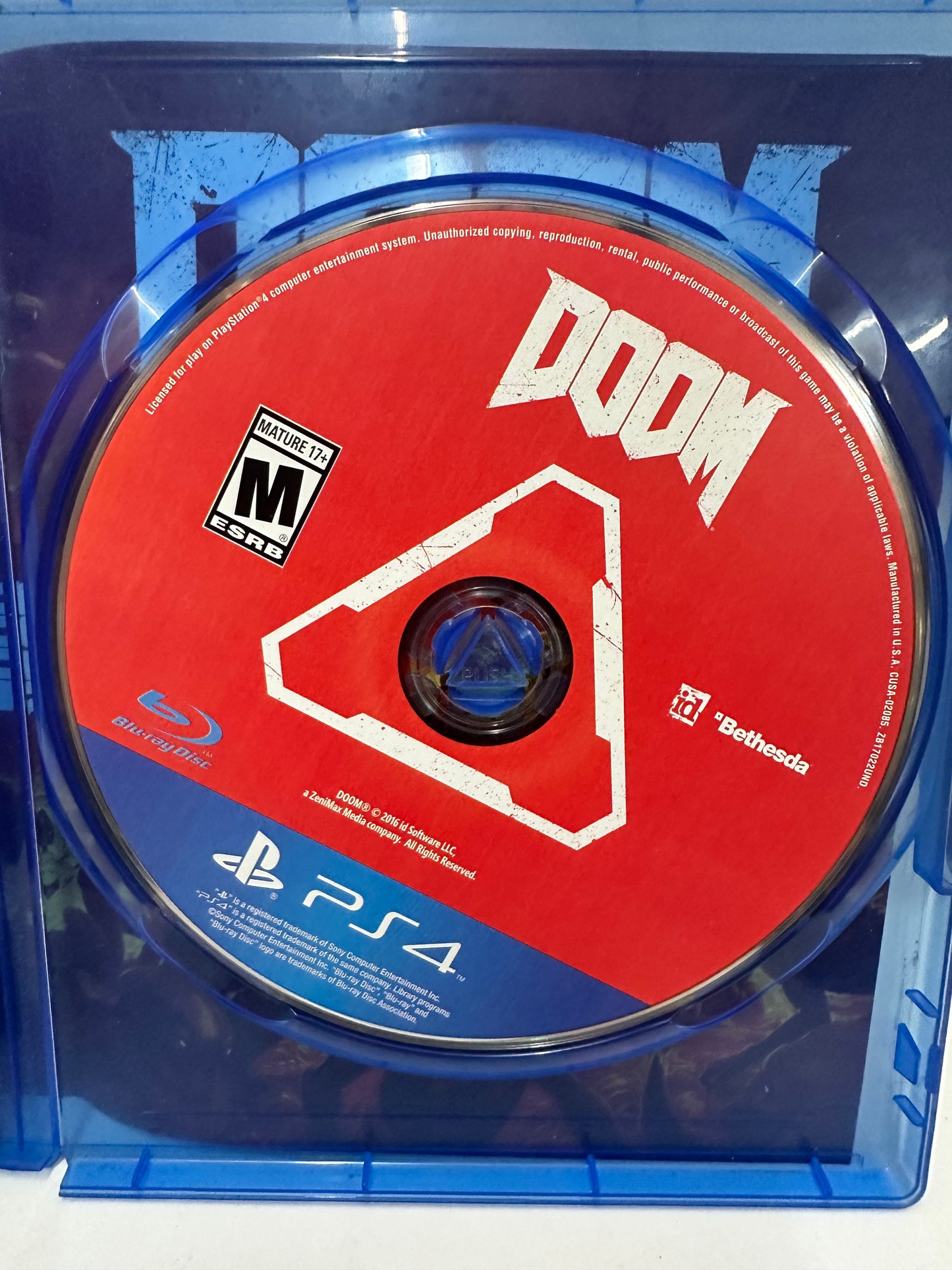 DOOM PS4 PlayStation 4 2016 Bethesda