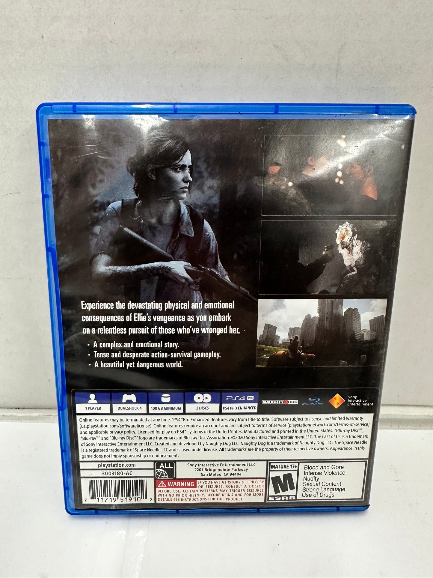 The Last of Us Part II - Sony PlayStation 4 - Tested (2020)