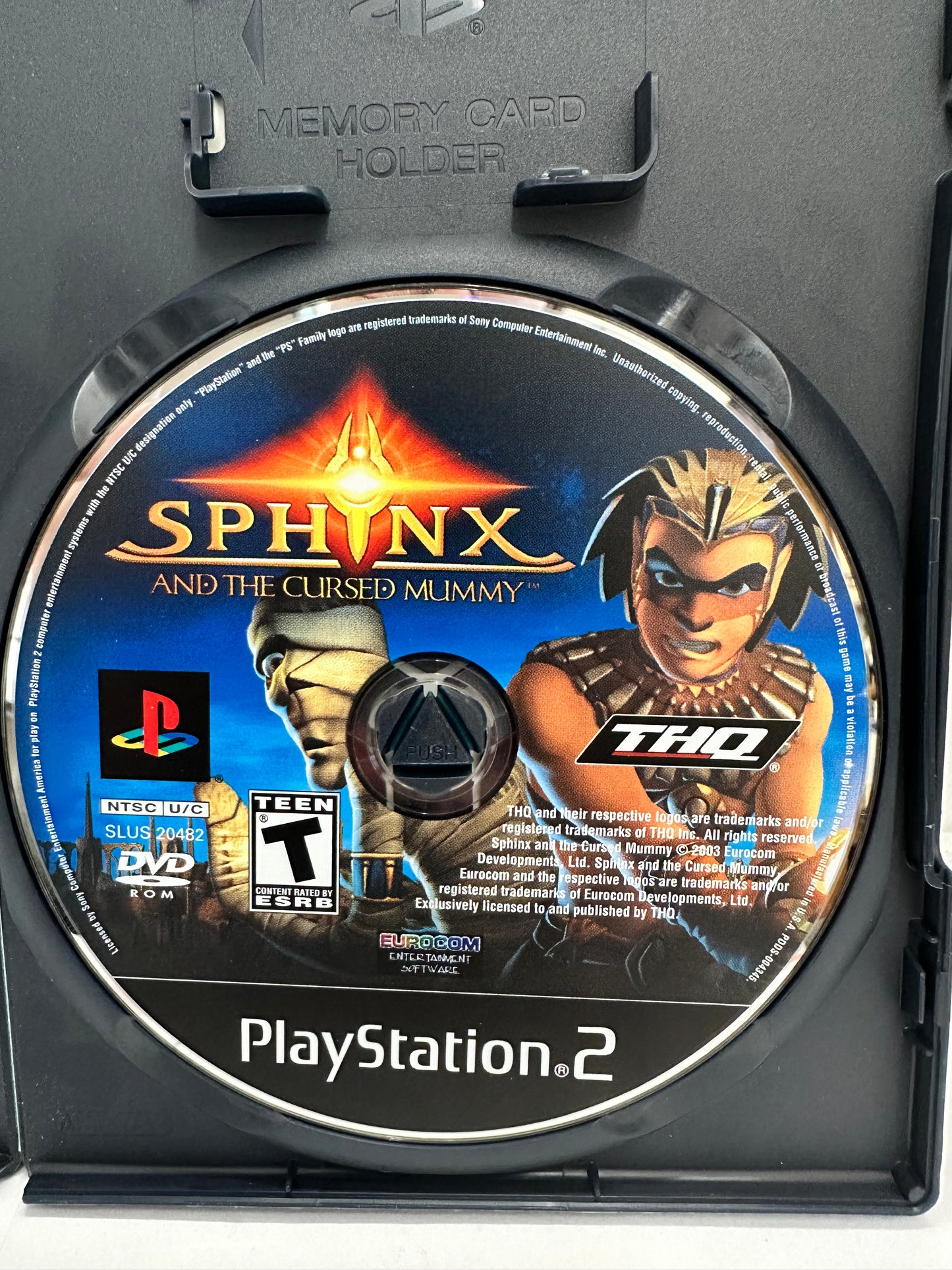 Sphinx and the Cursed Mummy (Sony PlayStation 2, 2003)