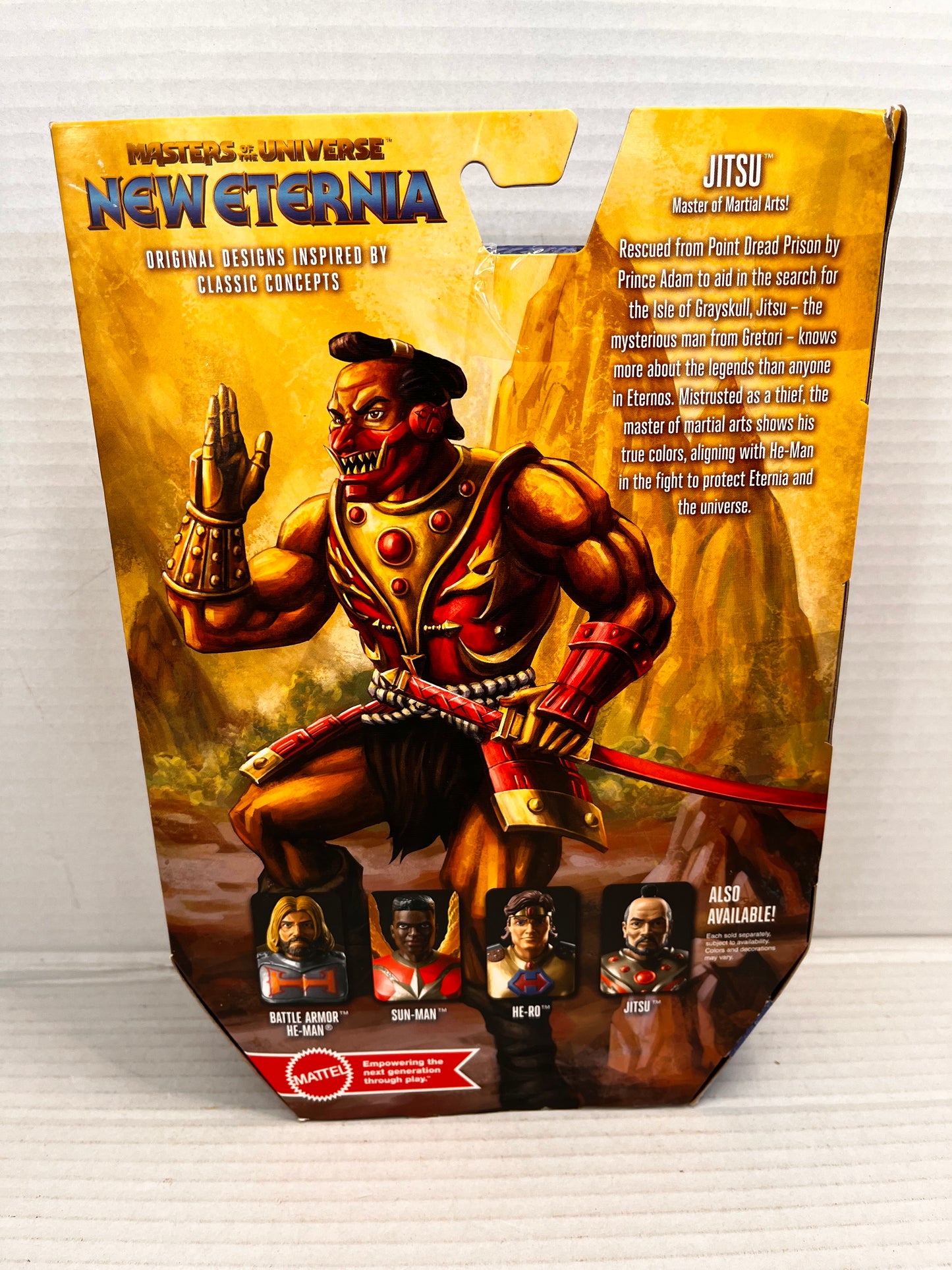 Jitsu Mattel Masters Of The Universe New Eternia Action Figure Masterverse