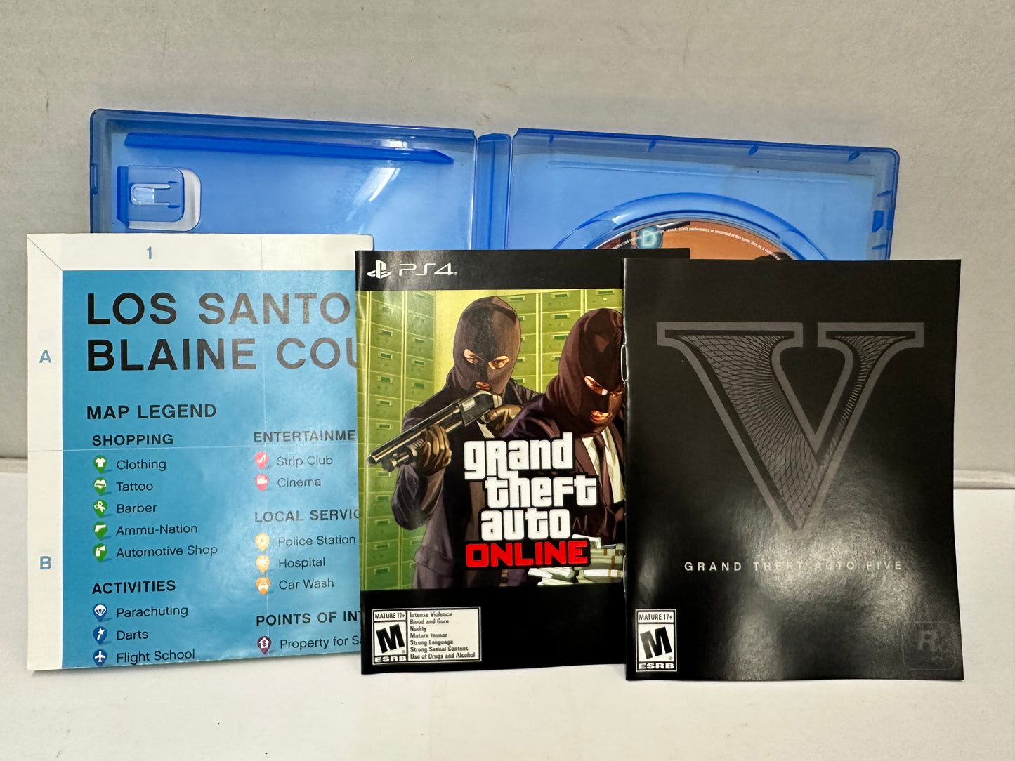 Grand Theft Auto 5 V GTA  Five Playstation 4 / PS4 Tested