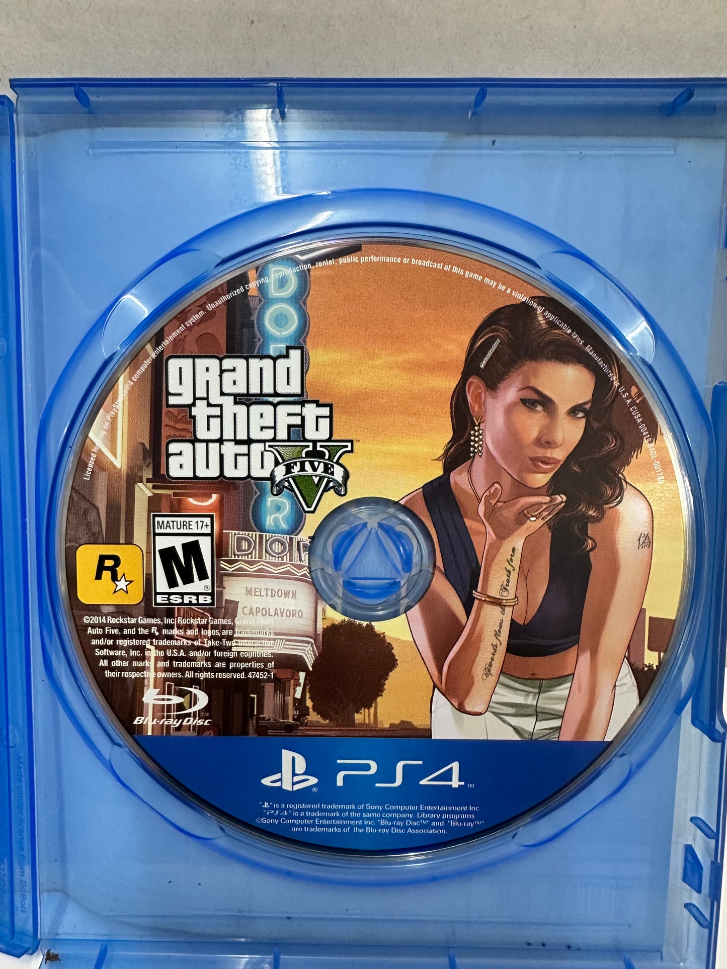 Grand Theft Auto 5 V GTA  Five Playstation 4 / PS4 Tested