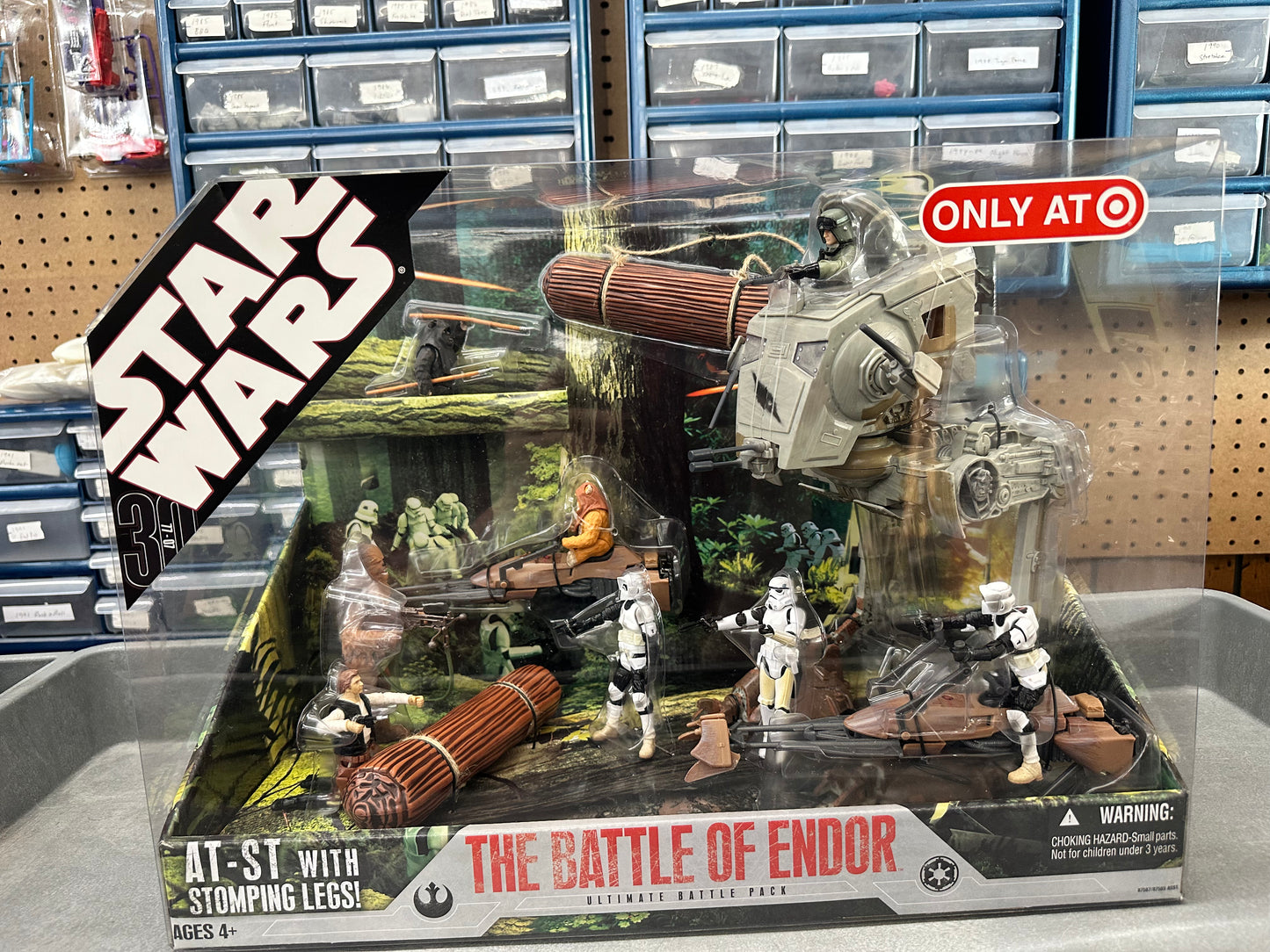 Star Wars The Battle Of Endor Ultimate Battle Pack Target Exclusive 2007 Hasbro