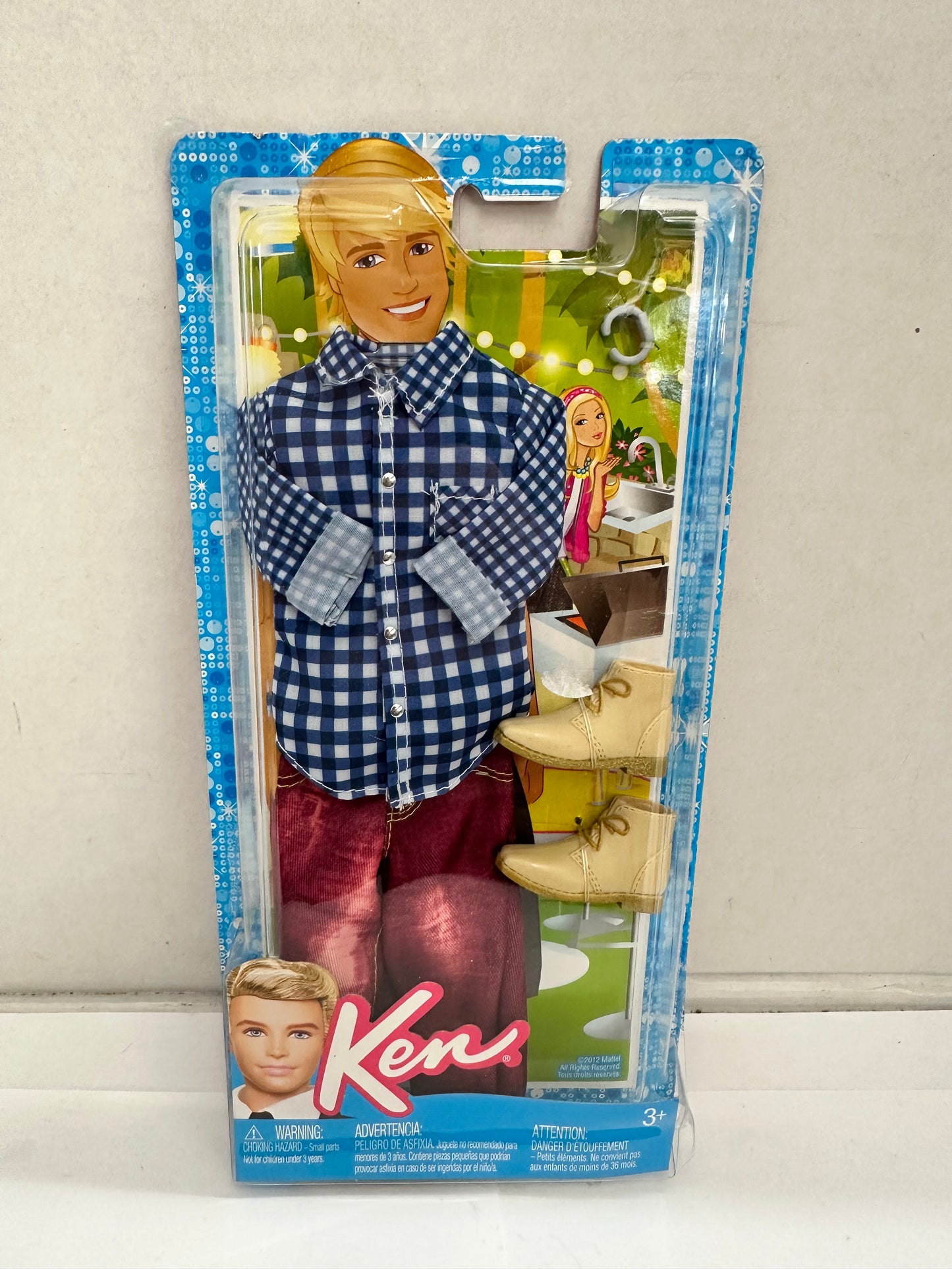 2012 Mattel Barbie Ken Fashionistas Fashion Outfit X7852 NIB