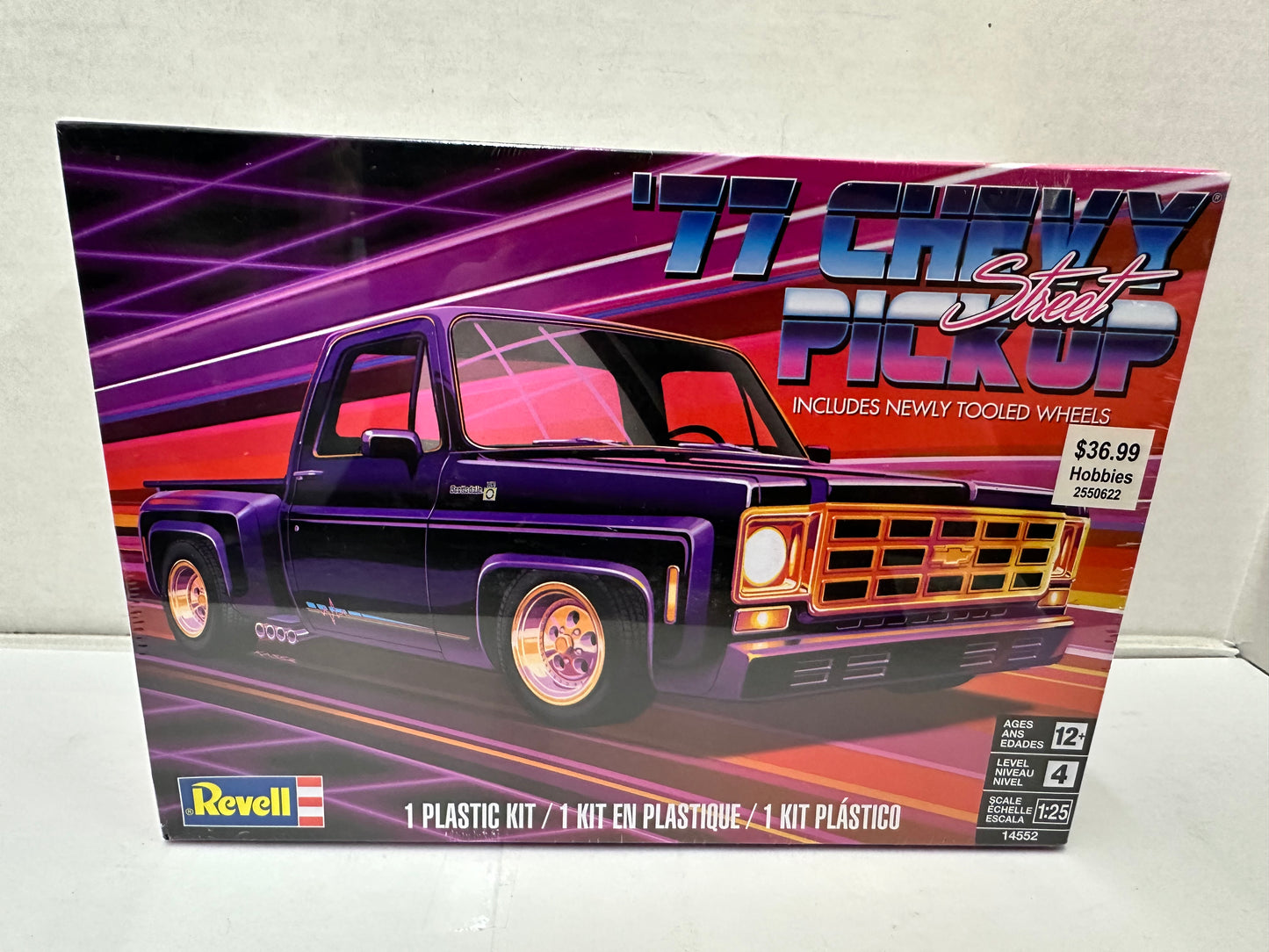 Revell 1/25 77 Chevy Street Pickup Plastic Model Kit
