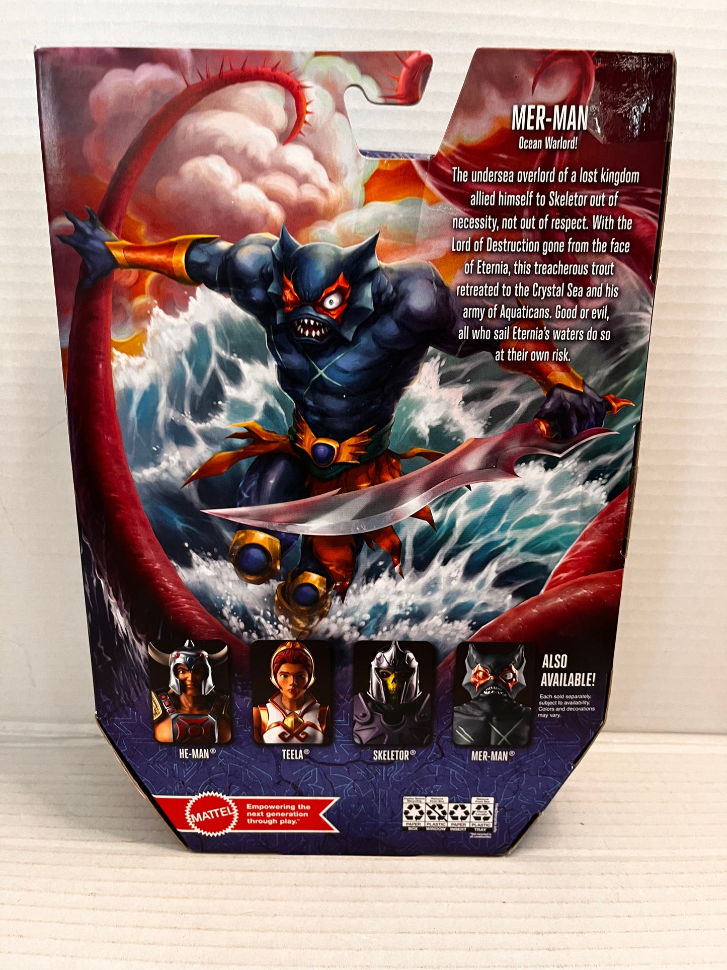 Mer-Man Mattel Masters of the Universe Masterverse Revelation