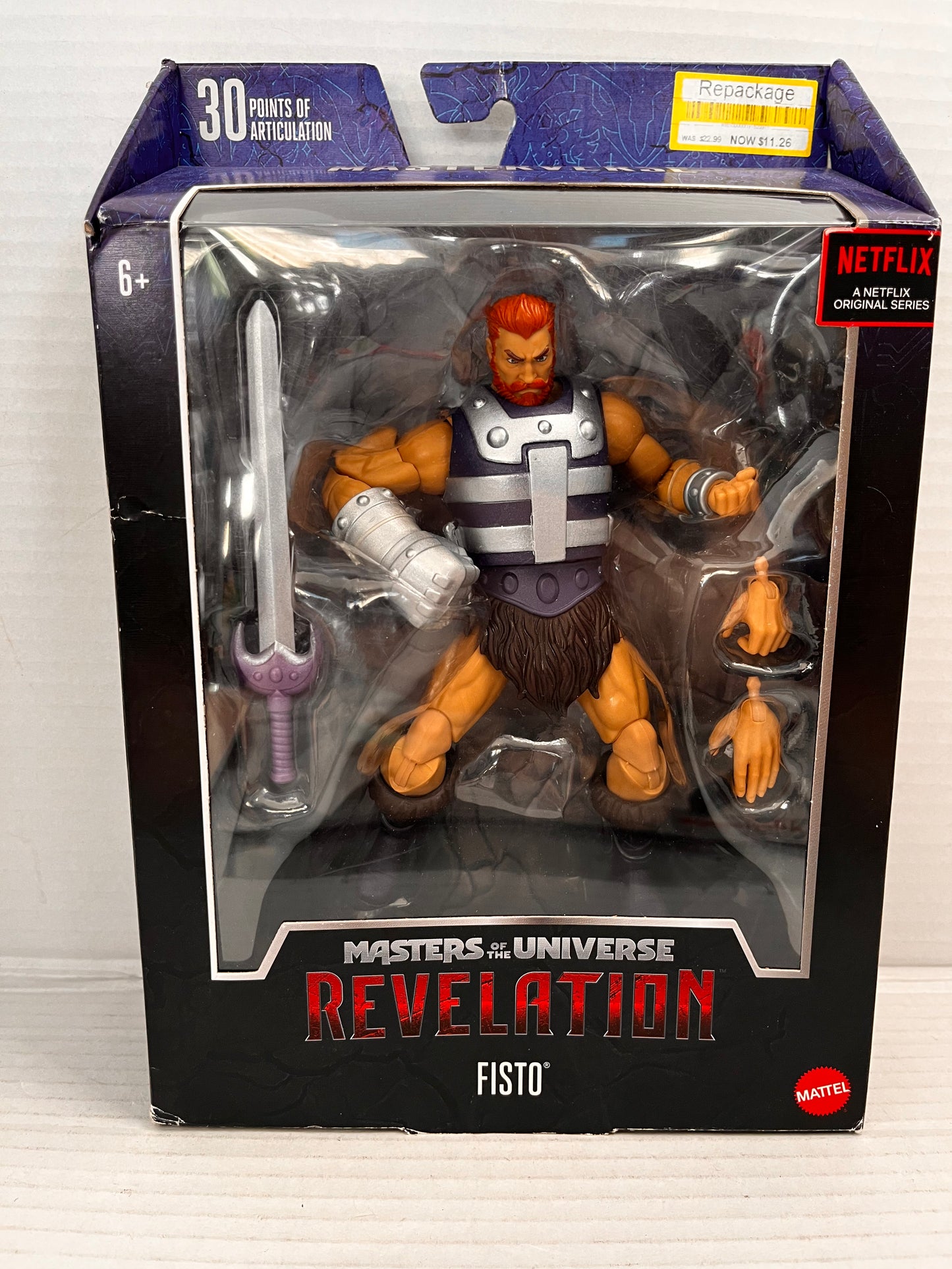 Masterverse Fisto Action Figure Masters of the Universe Revelation 7" MOTU NEW