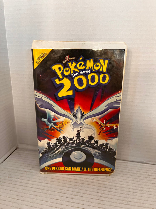 Pokemon The Movie 2000 VHS