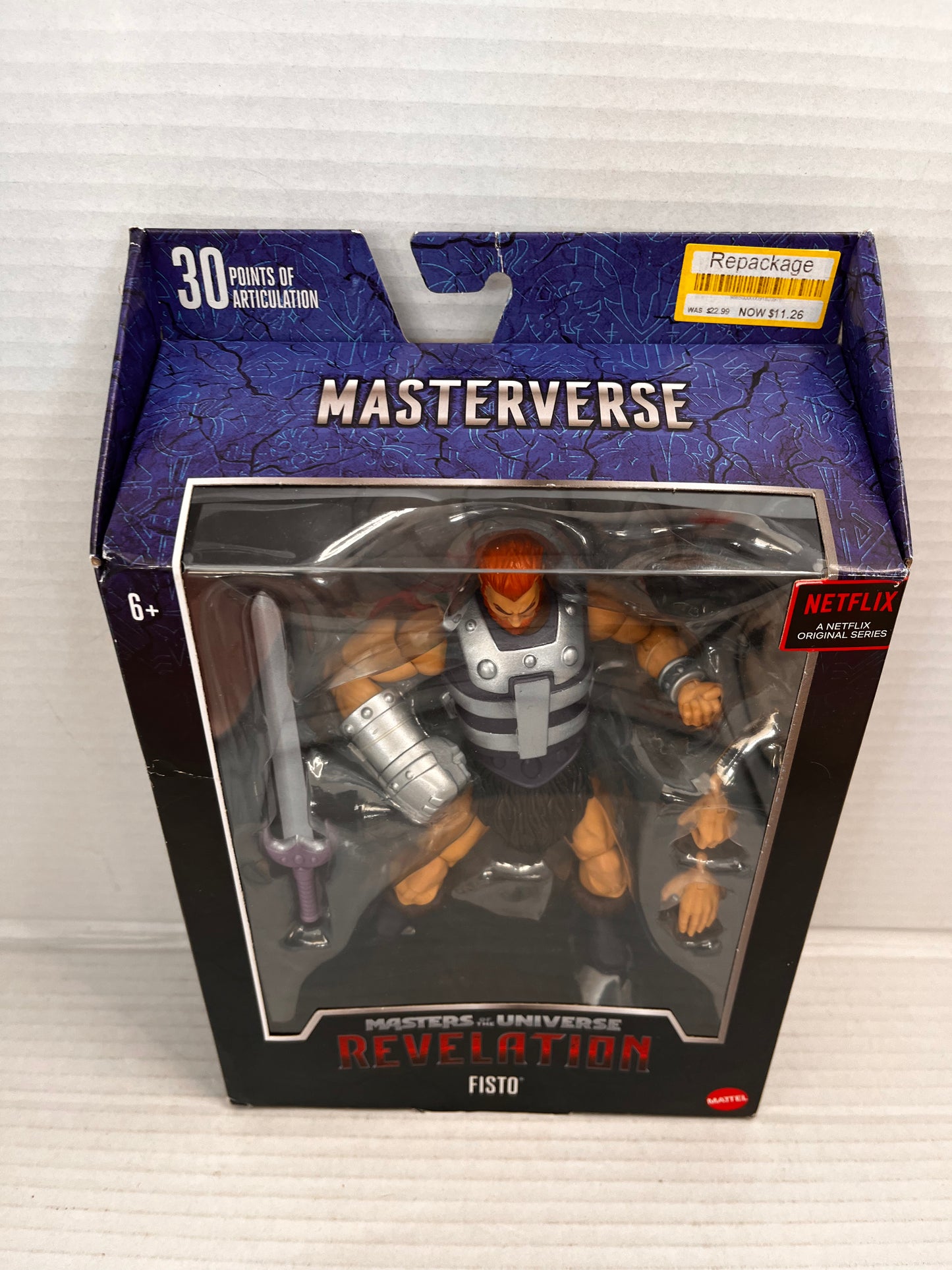 Masterverse Fisto Action Figure Masters of the Universe Revelation 7" MOTU NEW