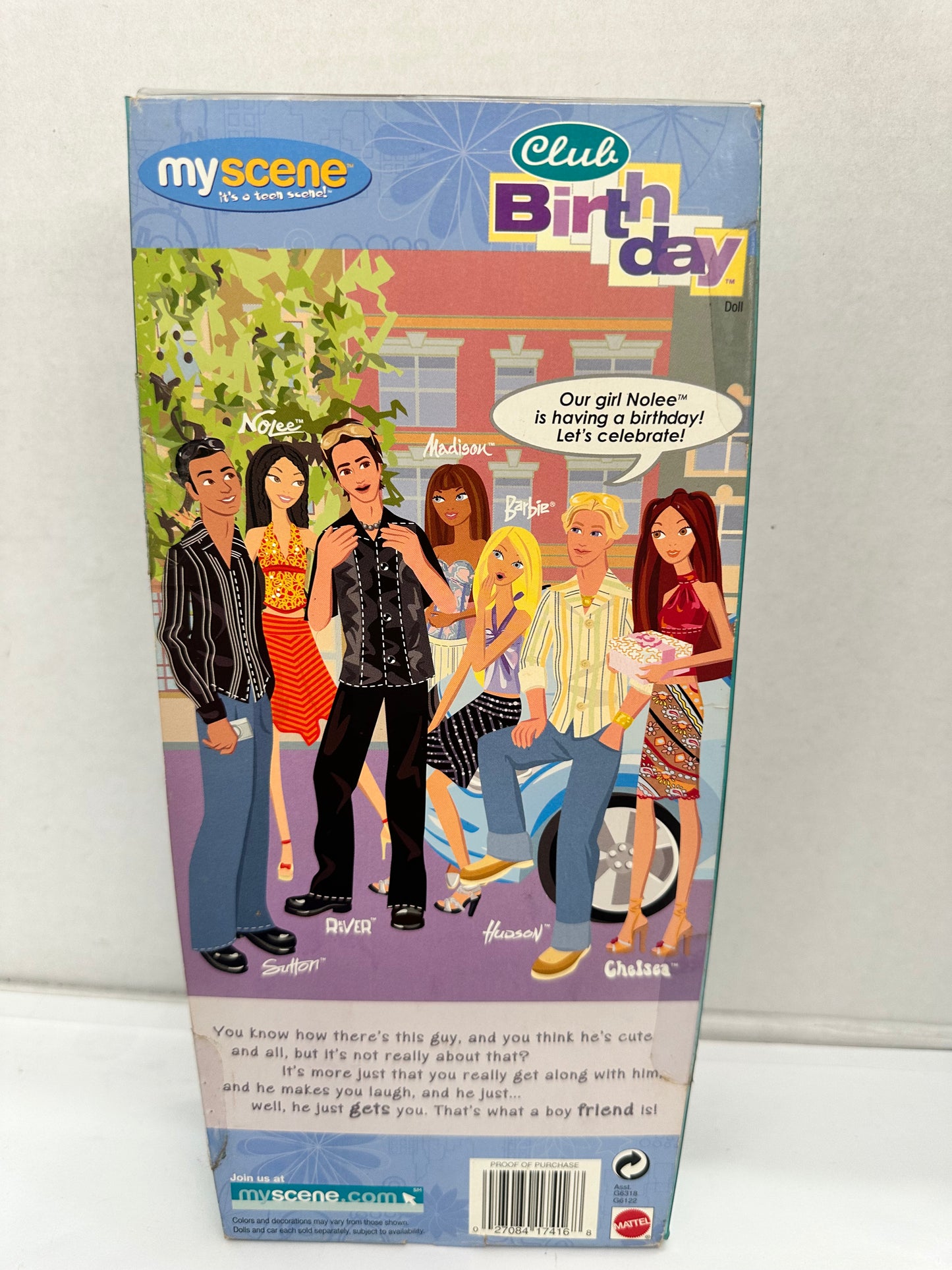 BARBIE DOLL MY SCENE BIRTHDAY RIVER MATTEL 2004