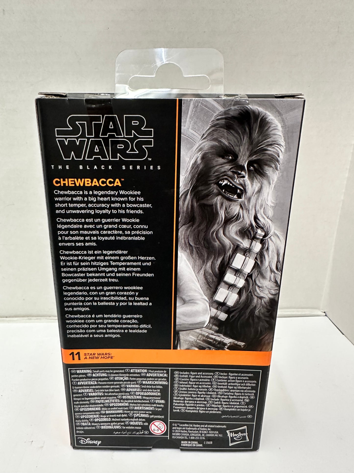 Star Wars The Black Series 11 Chewbacca A New Hope 2024
