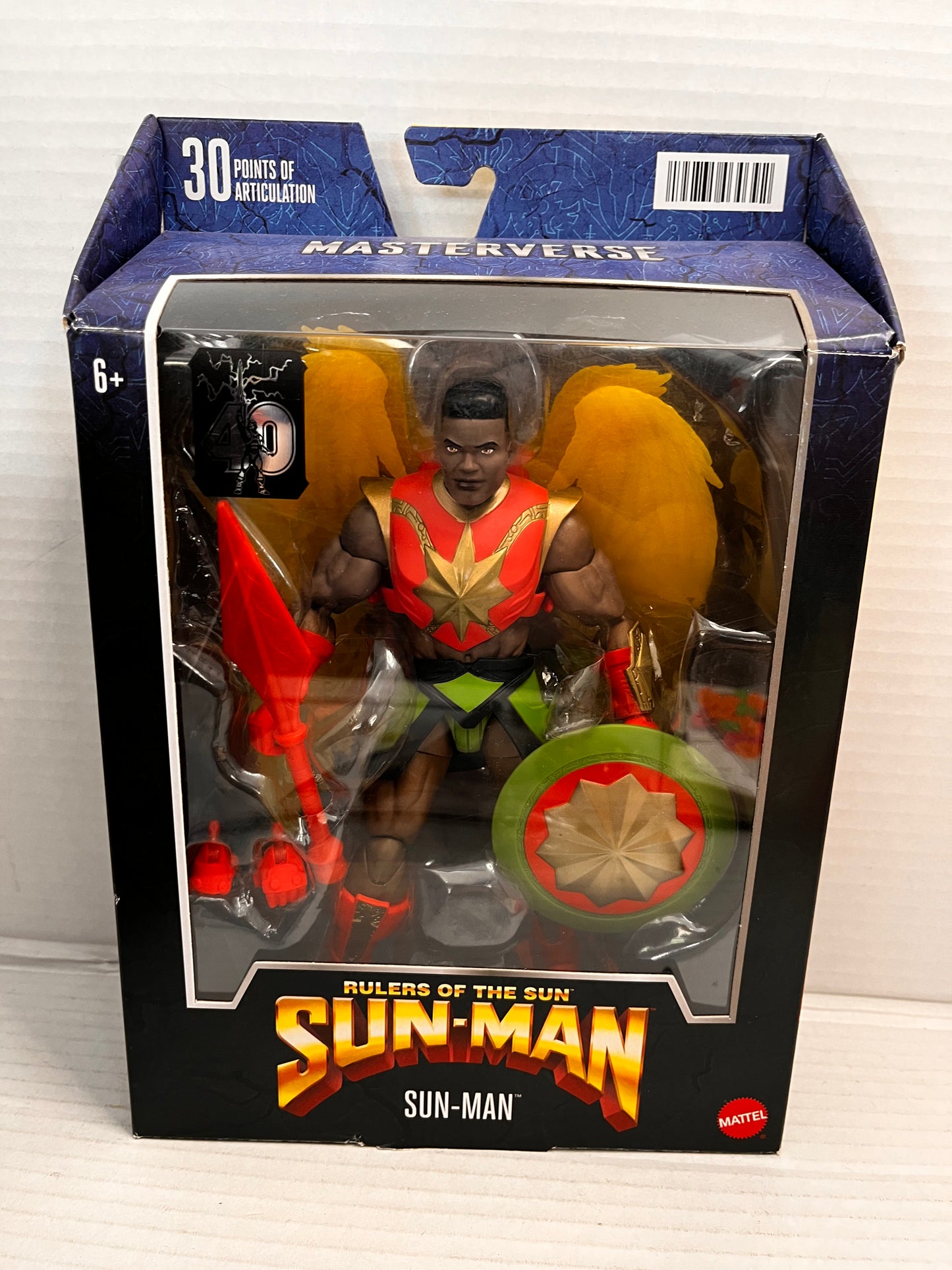 Mattel Masters Of The Universe Masterverse Sun-Man Action Figure MOTU