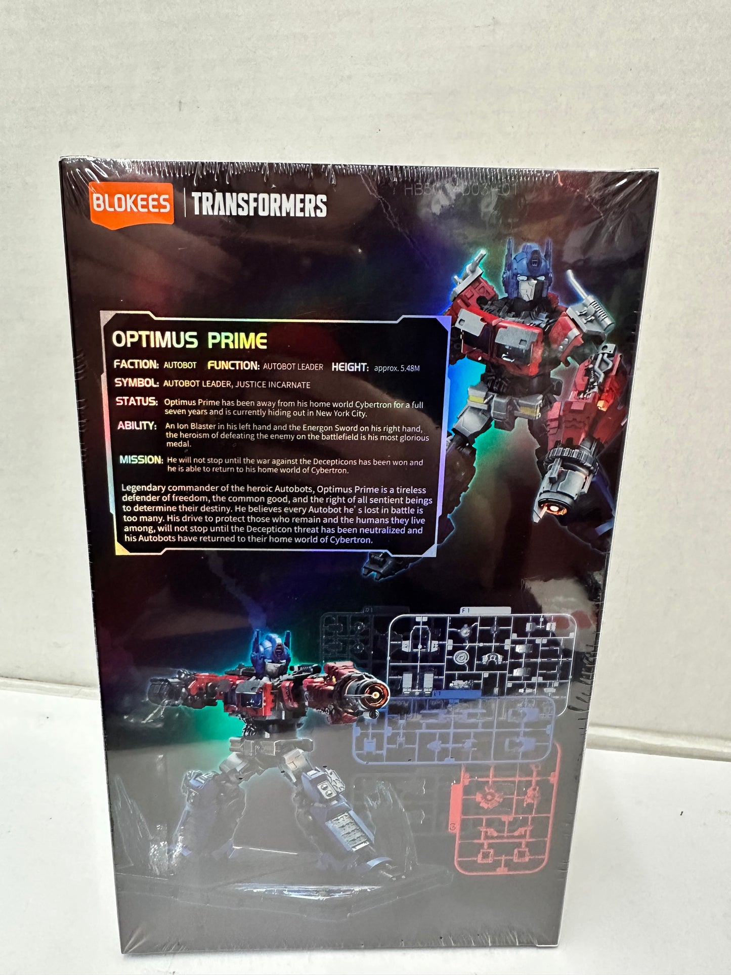 Transformers Optimus Prime Blokees Classic Class Model Kit Action Figure New